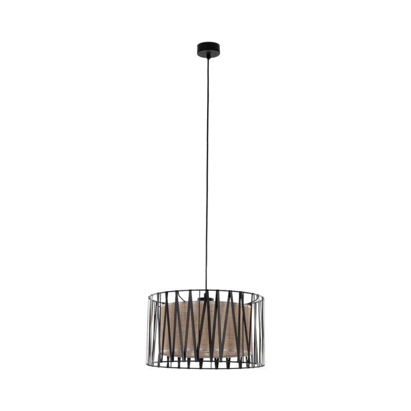 Lampa wisząca Harmony 1xE27 15W 40 cm brązowa TK LIGHTING