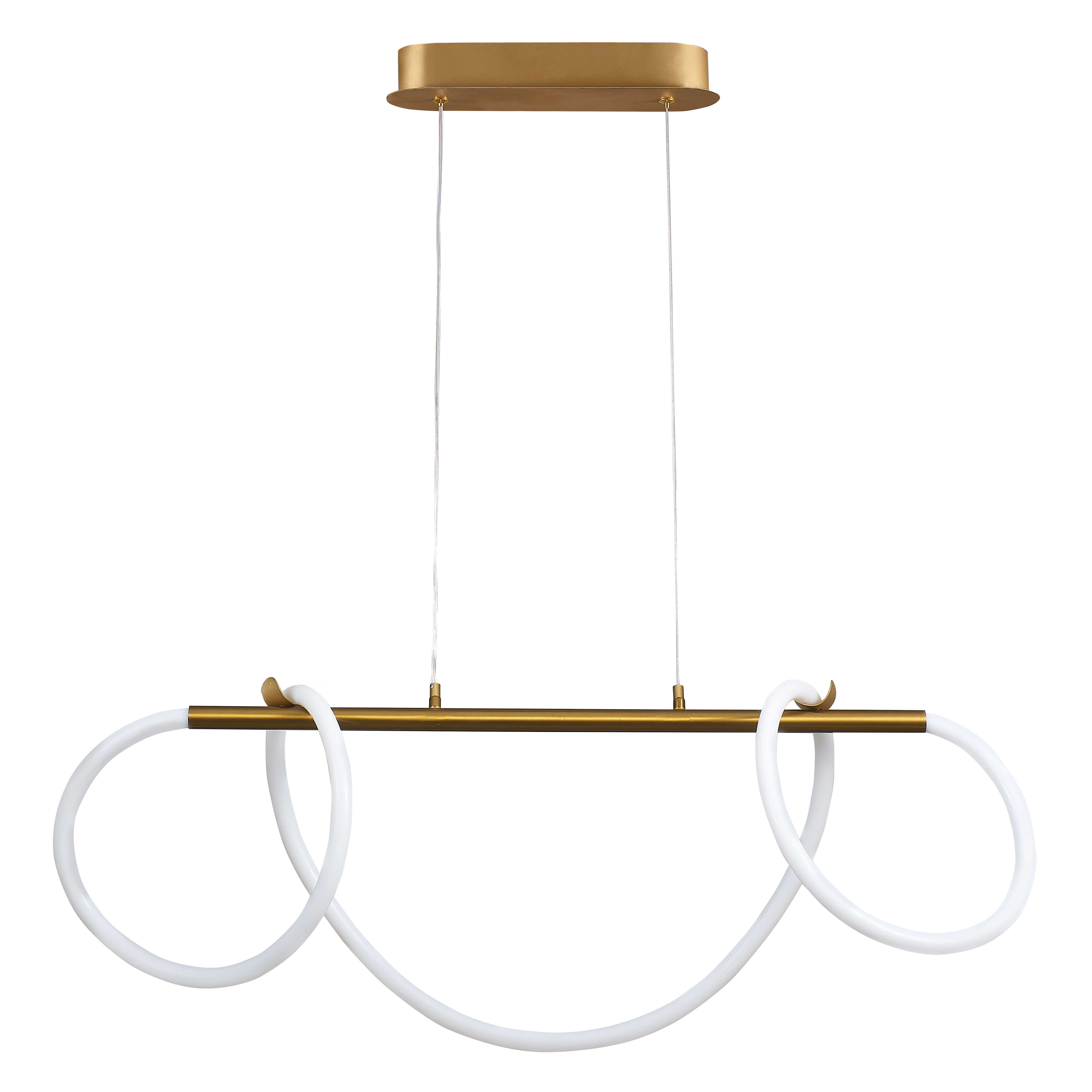 Lampa wisząca Emma złota LED Sanico