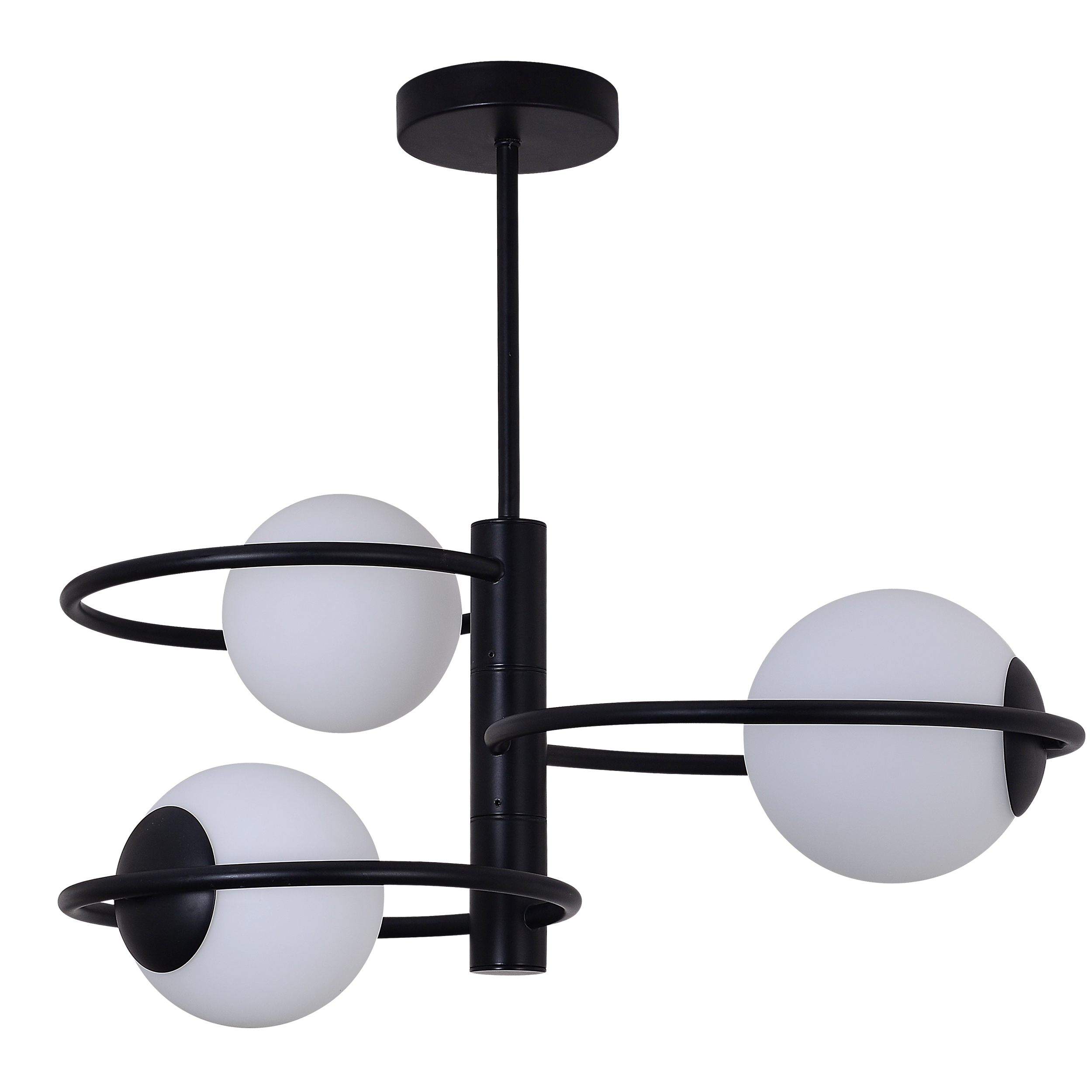 Lampa wisząca Dorado 3xE14 10W czarna LIGHT PRESTIGE