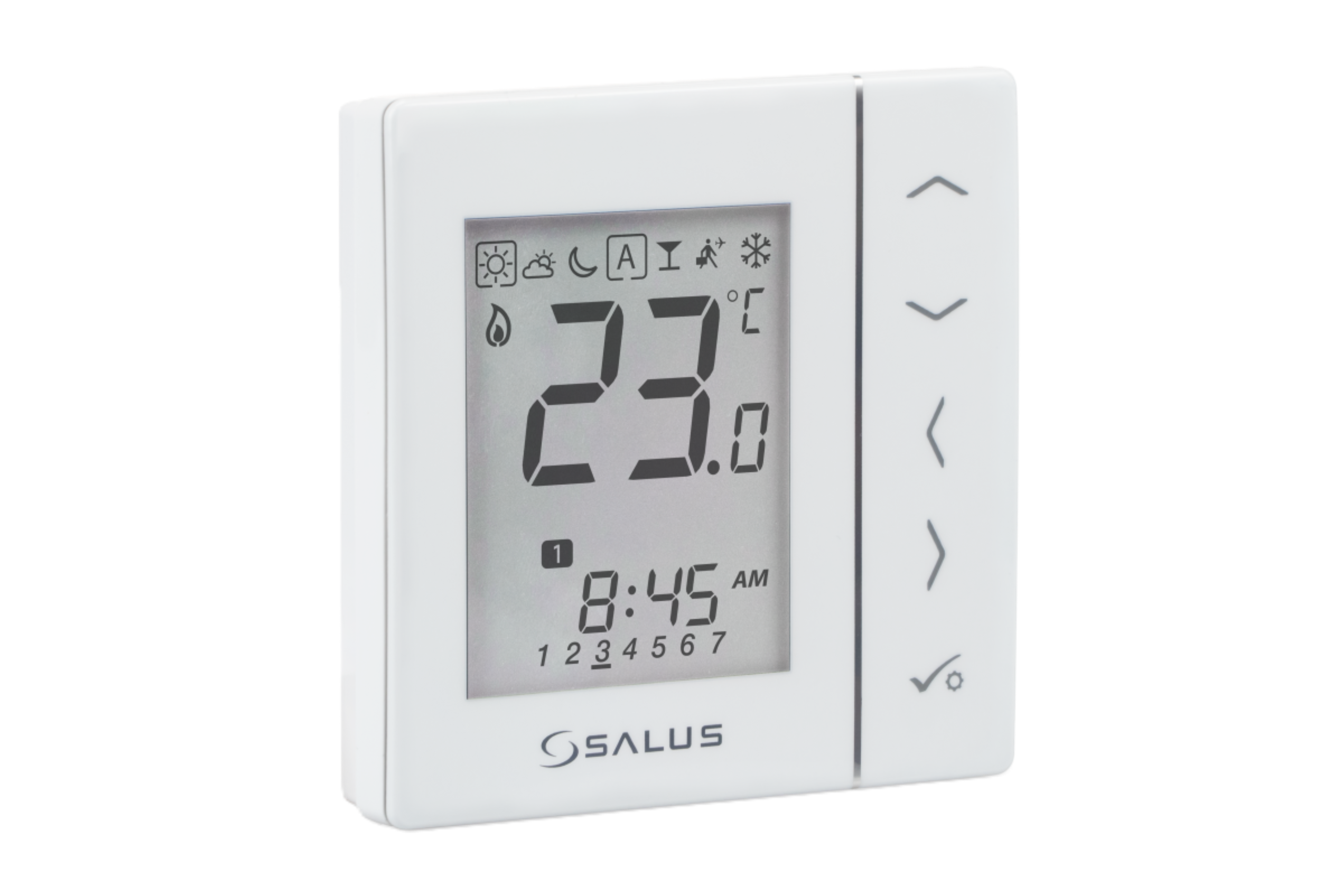 Przewodowy podtynkowy regulator temperatury biały VS30W 1T Salus