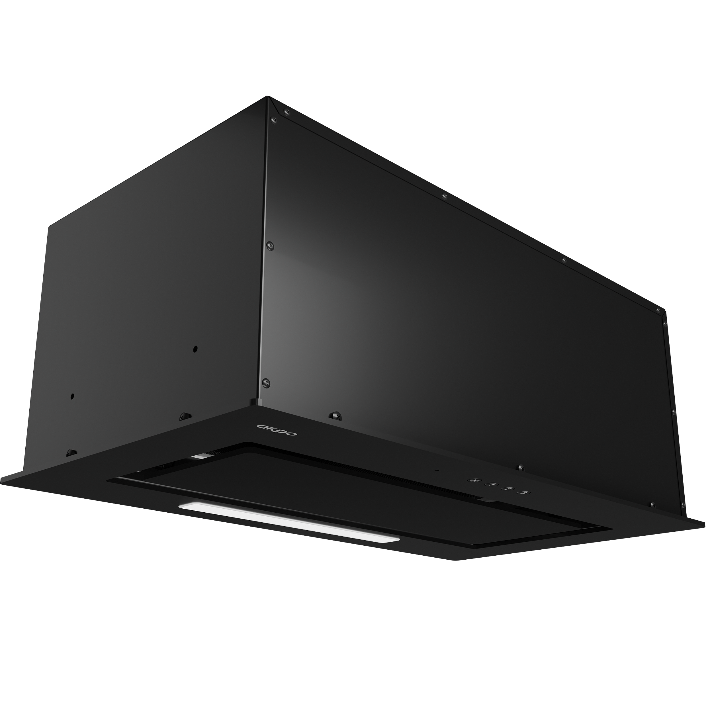 Okap podszawkowy Fabio WK-11 czarny 60 cm Akpo