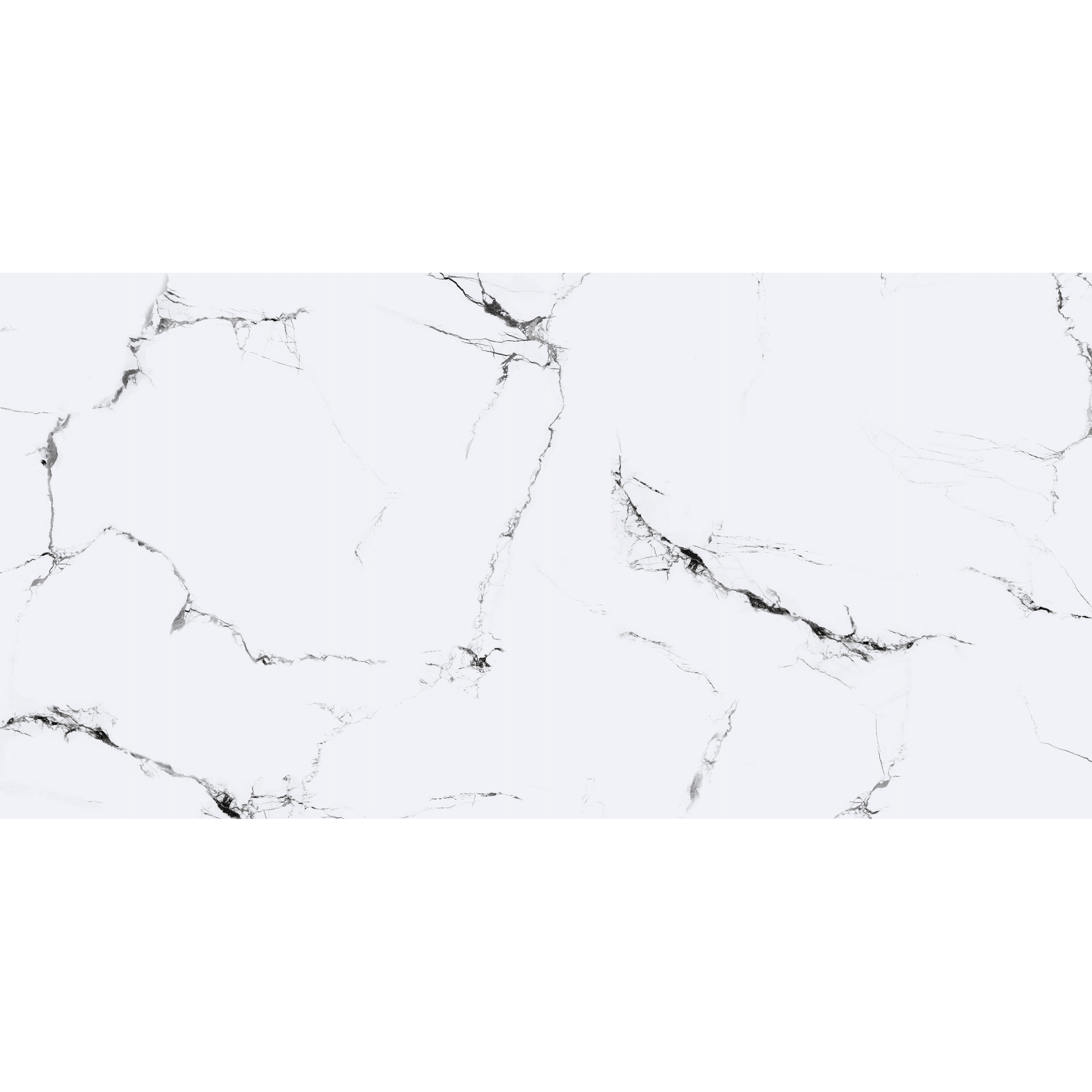 Panele ścienne winylowe 120x60 cm Bianco Nero GL biało czarny marmur błyszczący