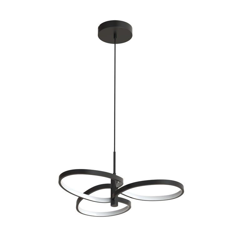 Lampa wisząca Ribbon LED 24W czarna