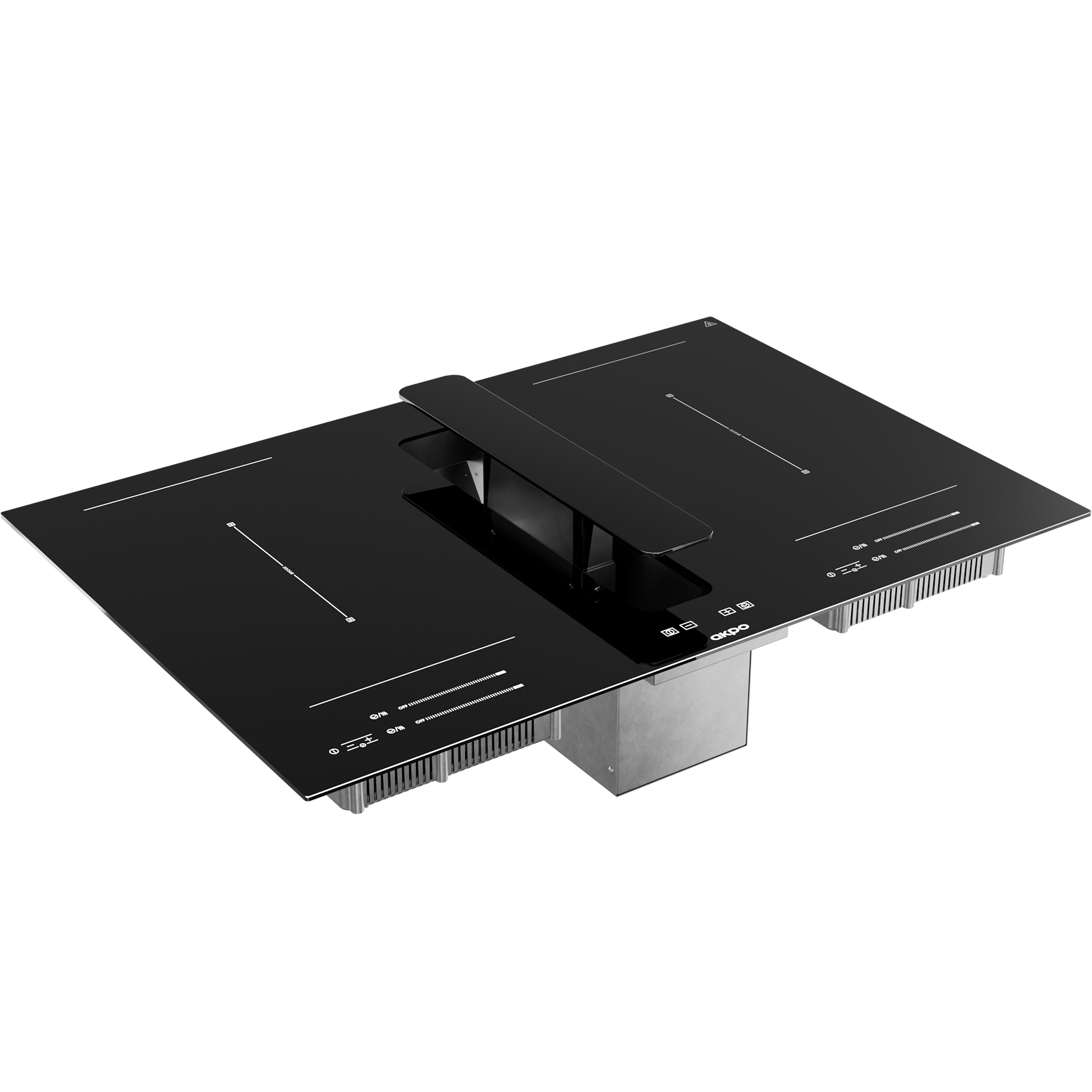 Płyta indukcyjna z wyciągiem WK-9 Tytan Slider Induction Akpo