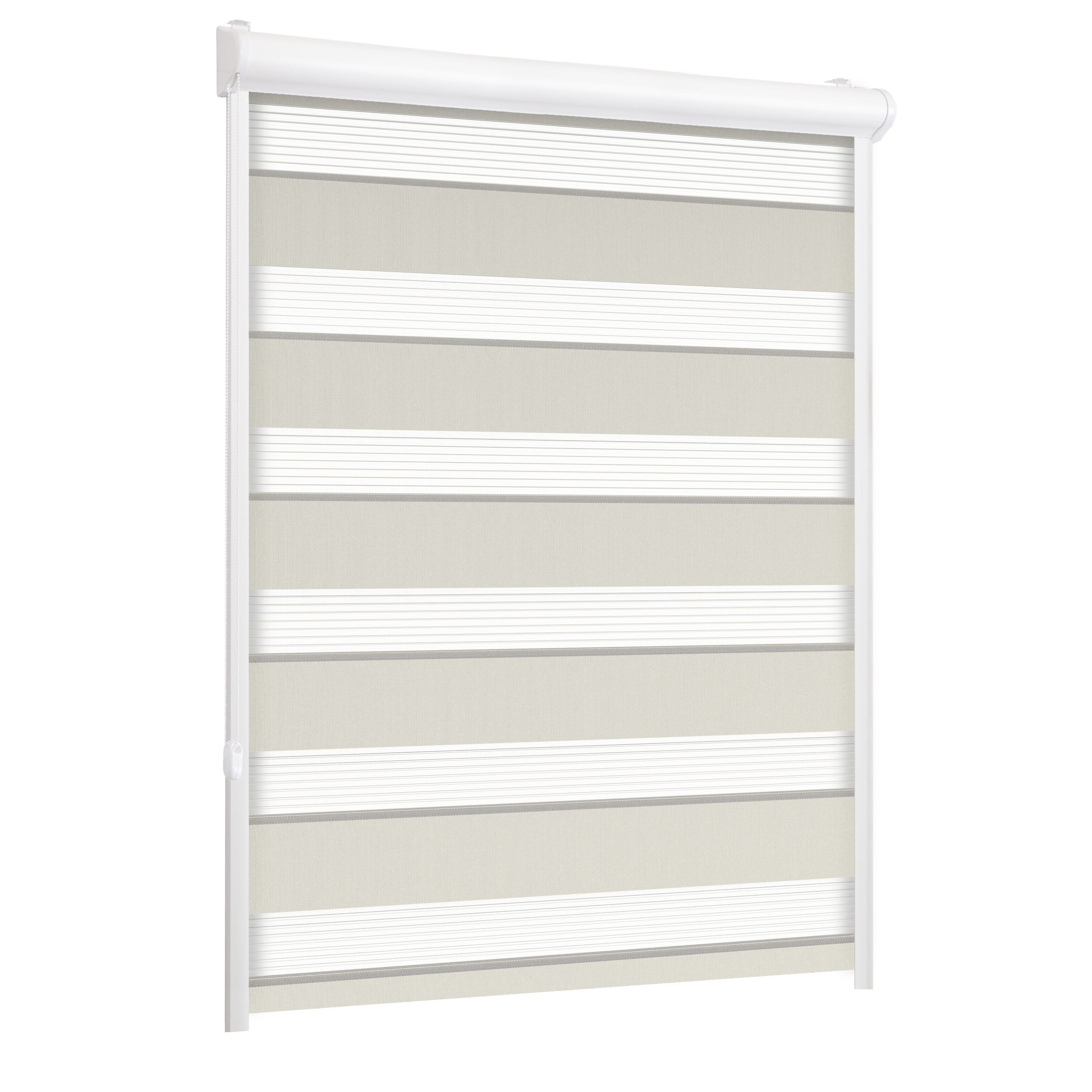 Roleta w kasecie dzień noc Classic lód 61.5 x 150 cm
