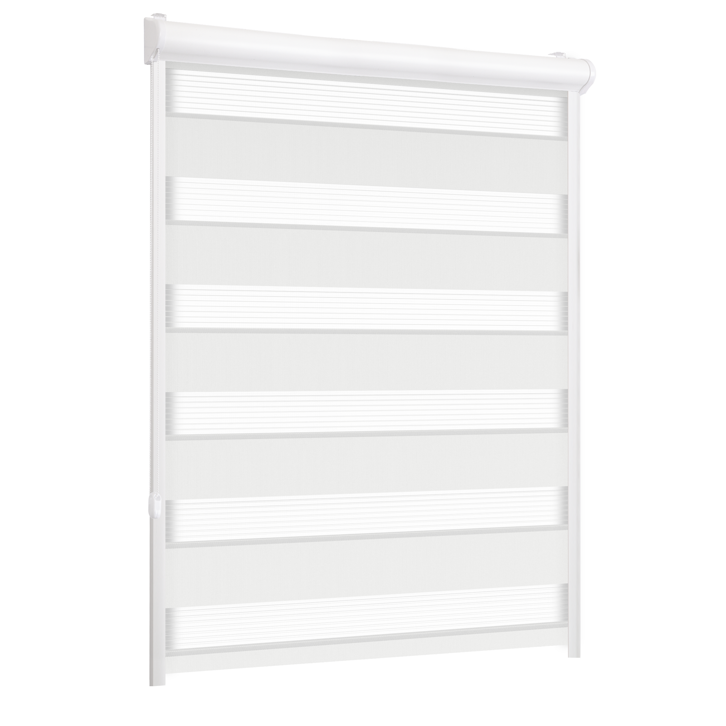 Roleta w kasecie dzień noc Classic biała 75 x 150 cm