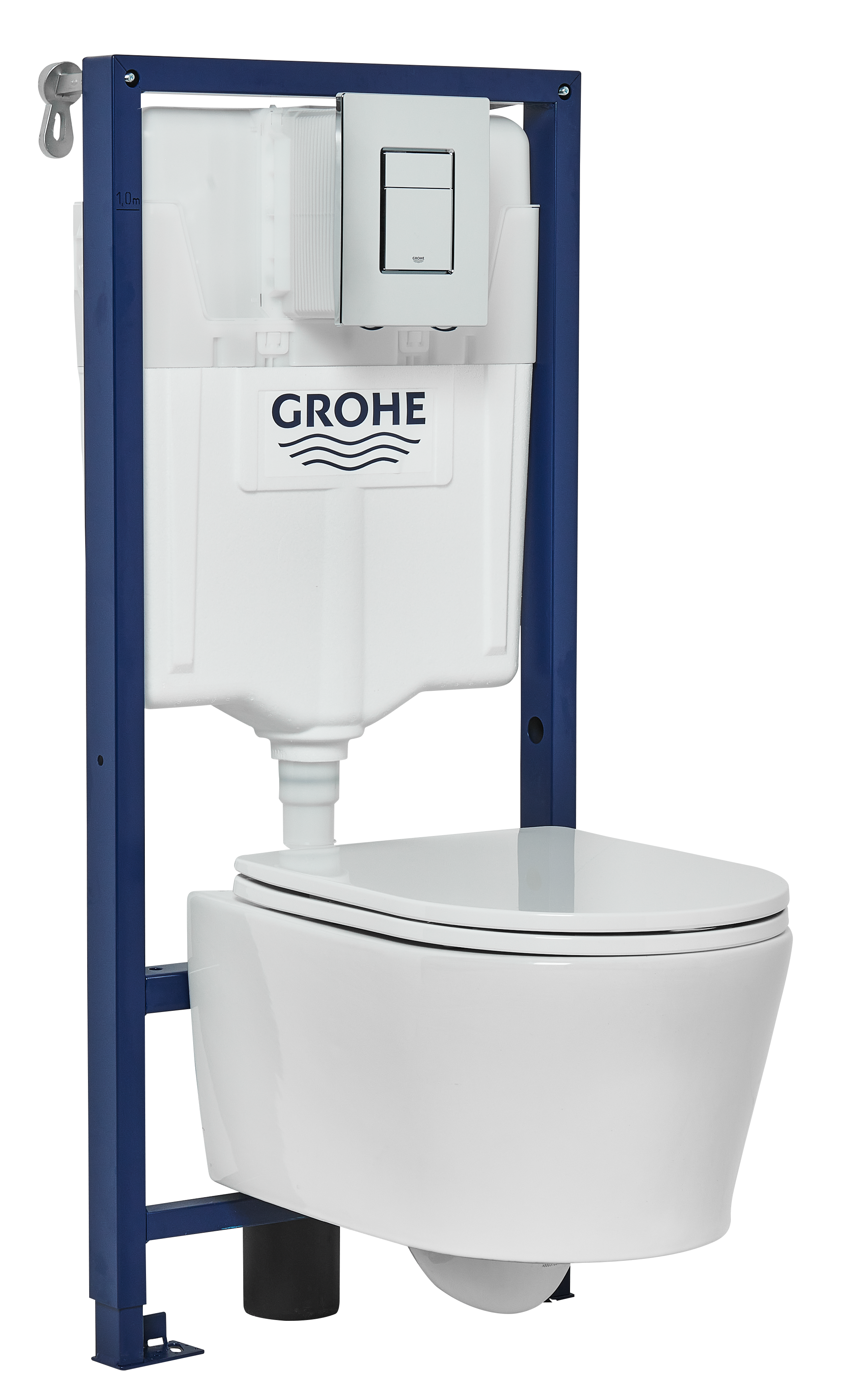 Zestaw podtynkowy WC GROHE EVEN chrom z miską EASY Sensea