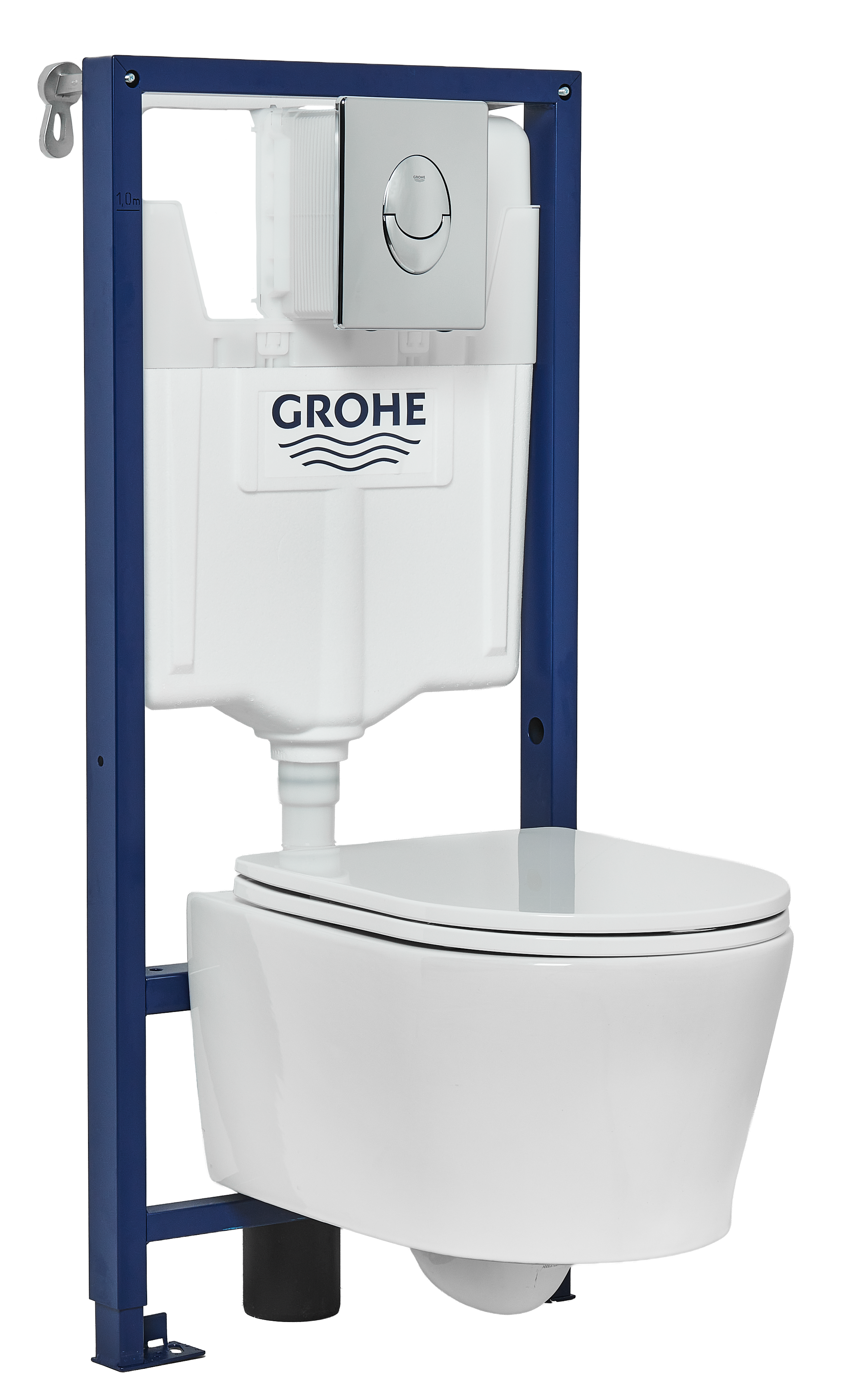 Zestaw podtynkowy WC GROHE START chrom z miską EASY Sensea