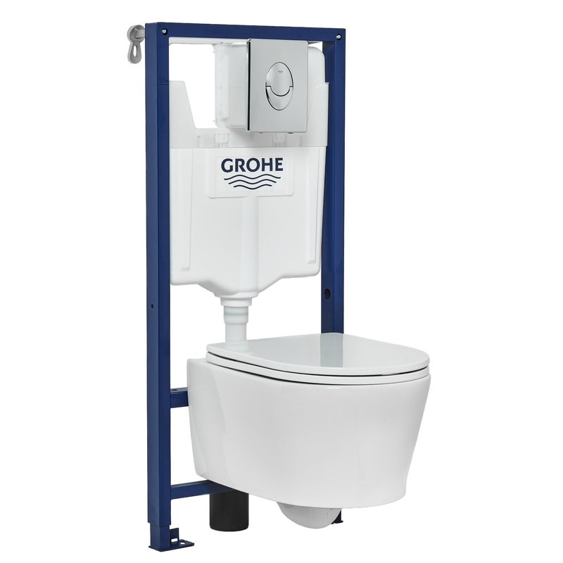 Zestaw podtynkowy WC GROHE START chrom z miską EASY Sensea