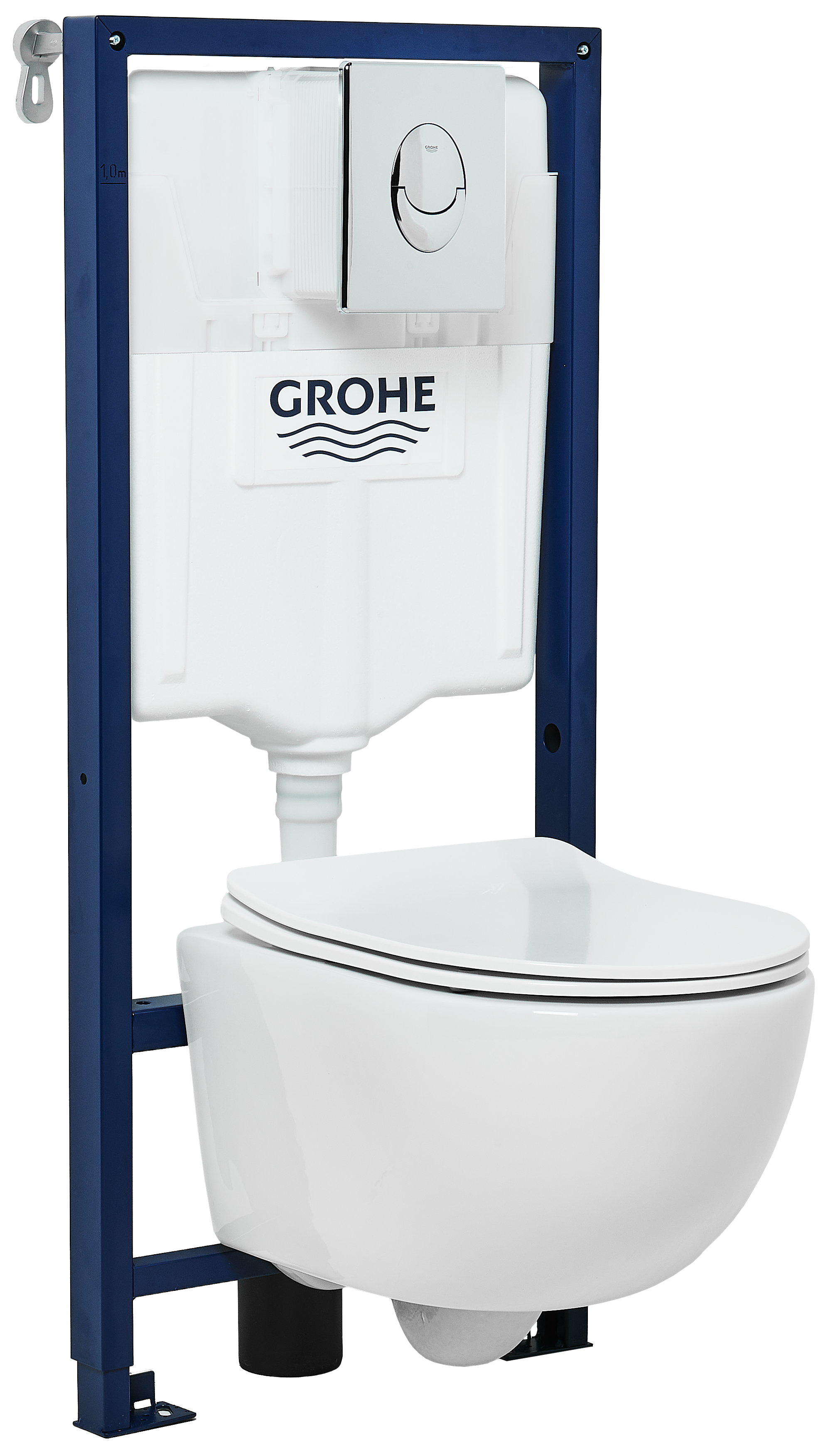 Zestaw podtynkowy WC GROHE START chrom z miską OSLO Sensea
