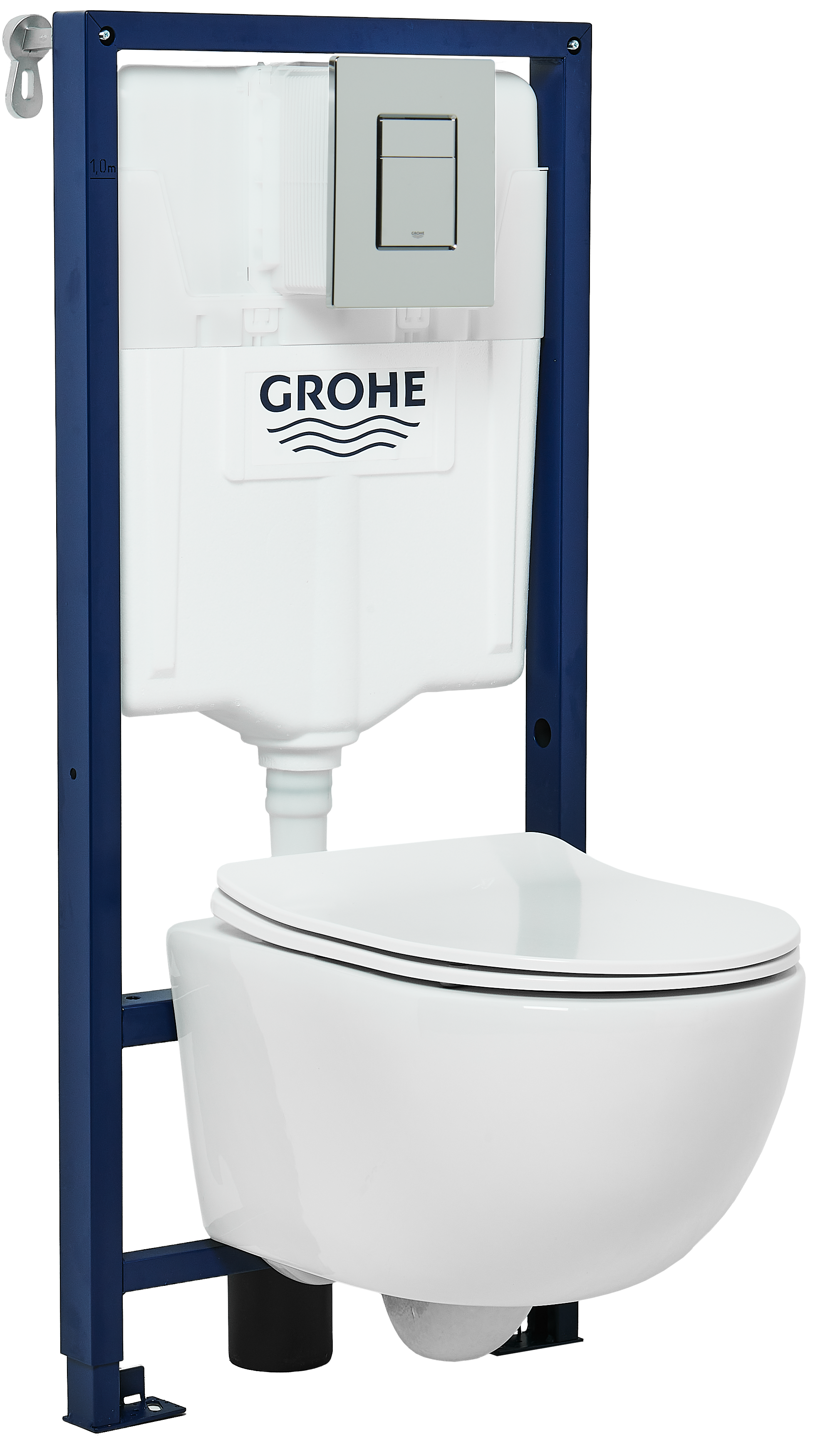 Zestaw podtynkowy WC GROHE EVEN chrom z miską OSLO Sensea
