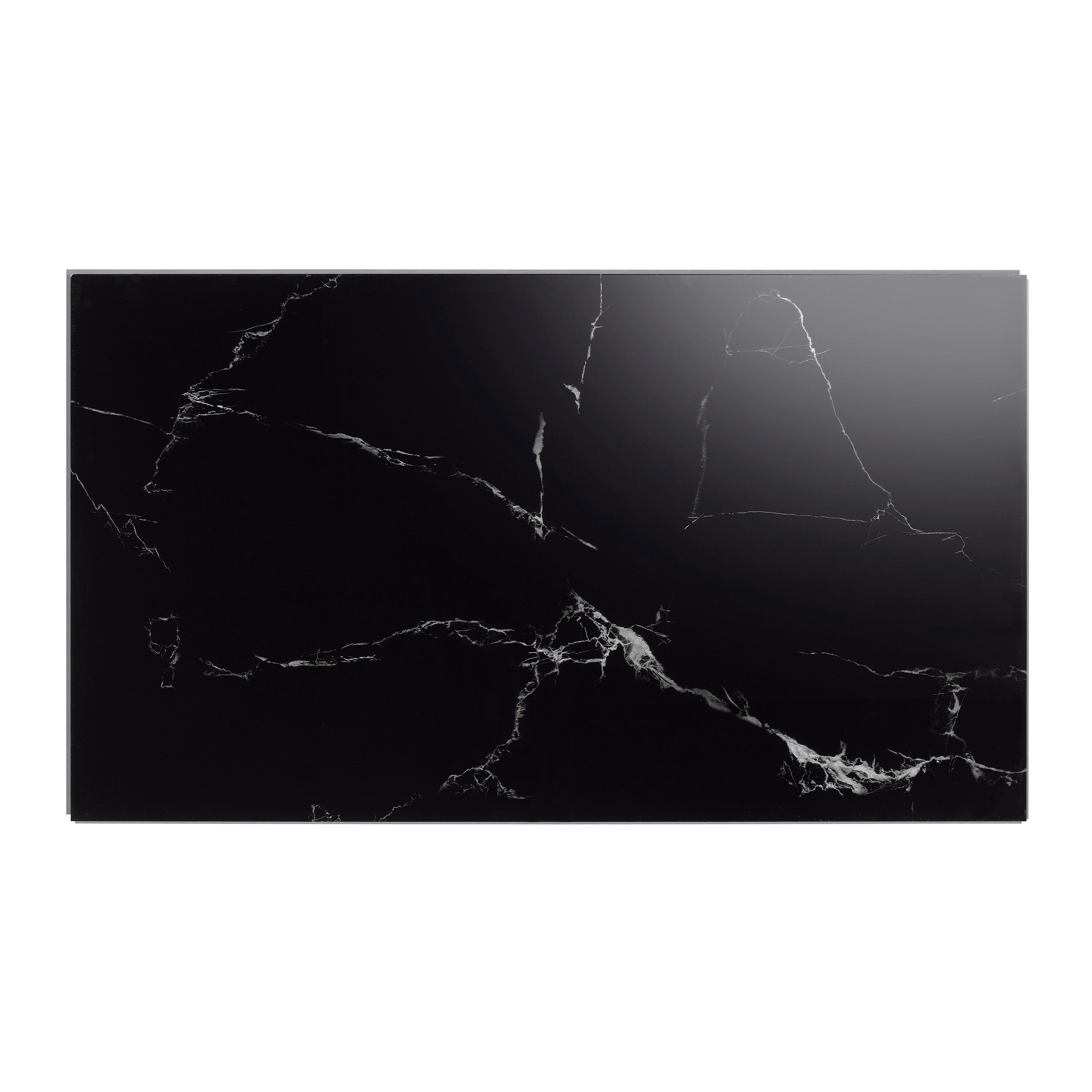 Panele ścienne winylowe 40x70 cm Marble Glossy Renowall marmur czarny Artens