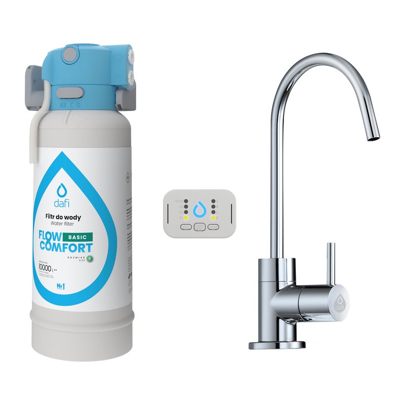 Zestaw filtrujący Dafi Basic DC10 Flow Comfort chrom