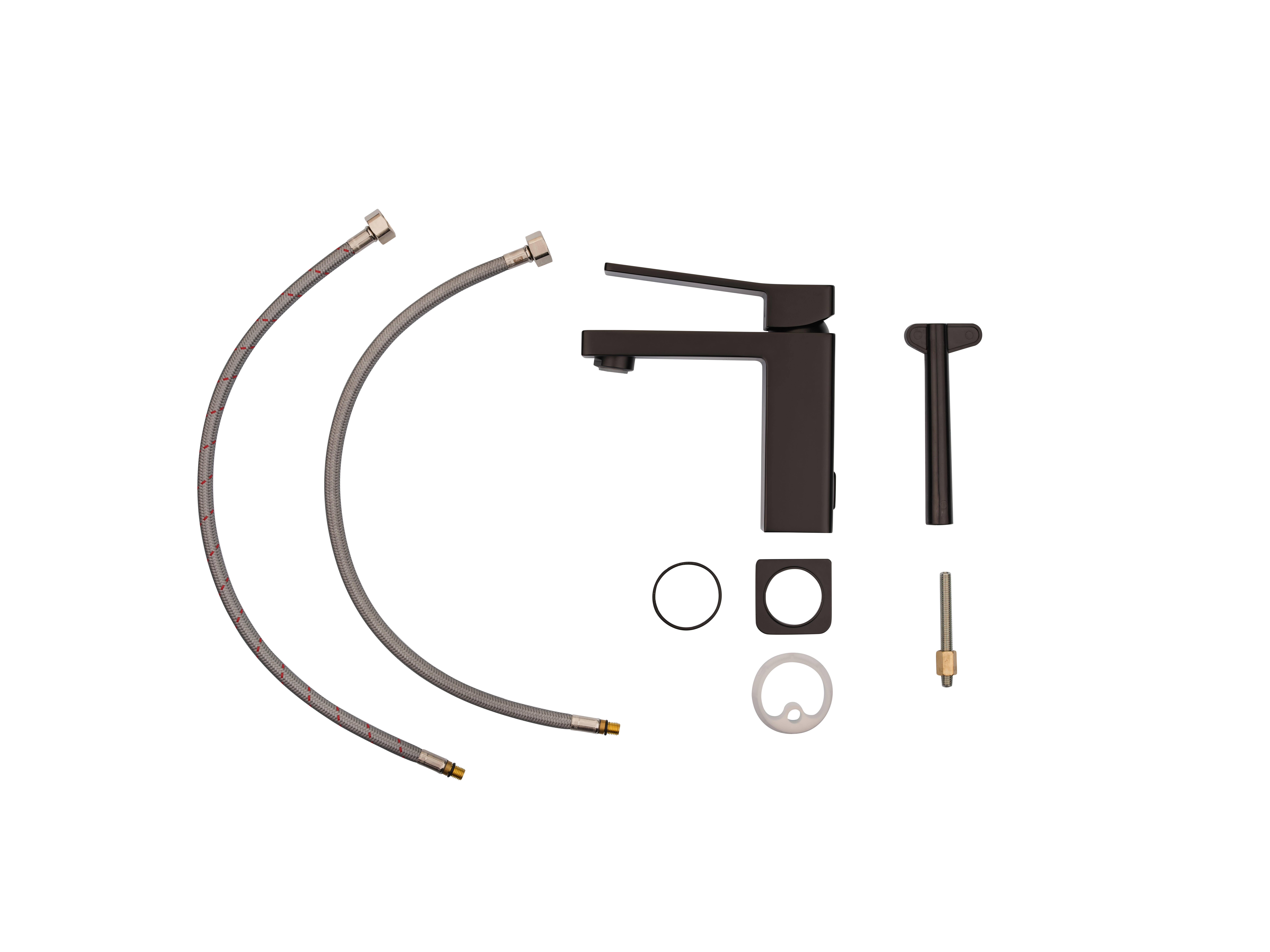 Bateria umywalkowa czarna 16 cm Studio Sensea