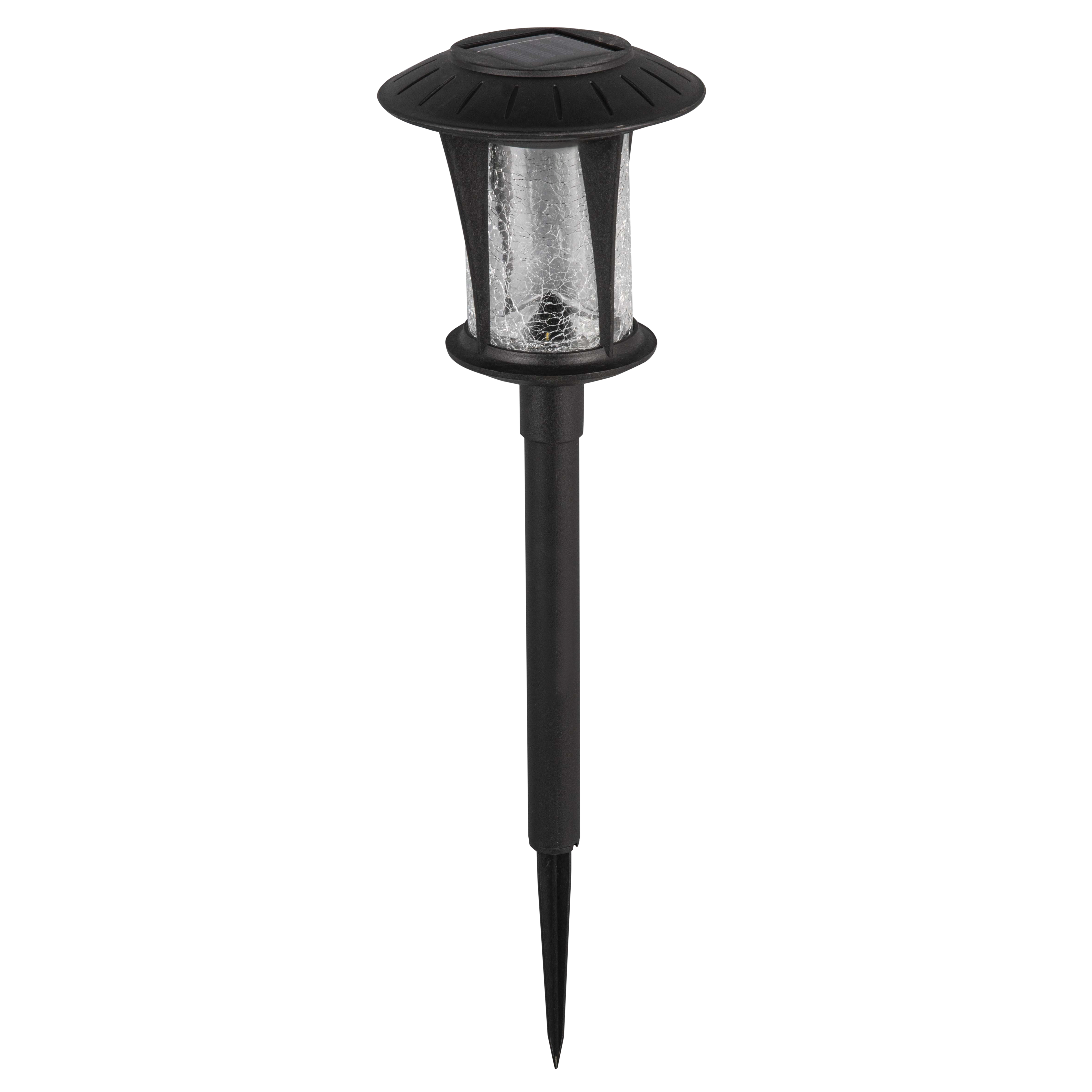 Lampka wbijana solarna Bolton 10 lm 43 cm czarna Goldlux