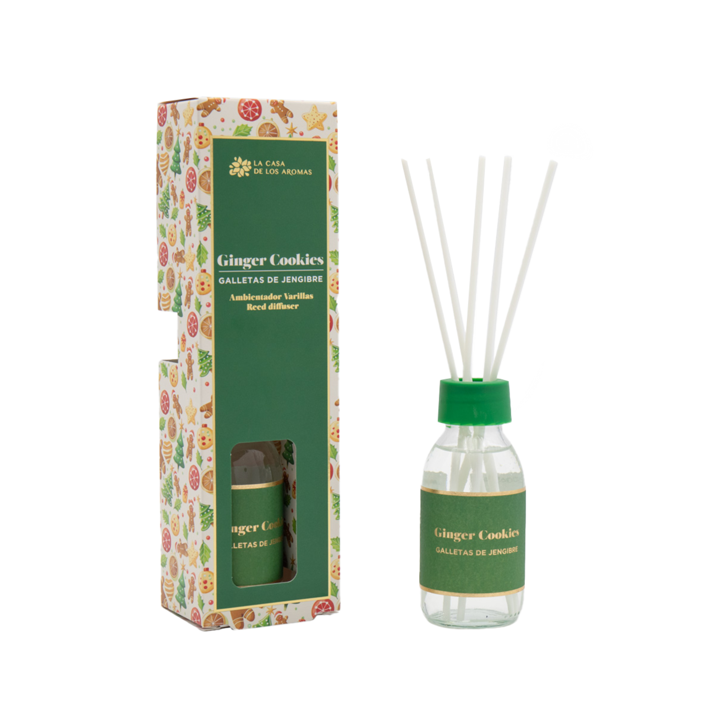 Dyfuzor zapachowy świąteczny X-Mas ginger cookies 95 ml La Casa de los Aromas