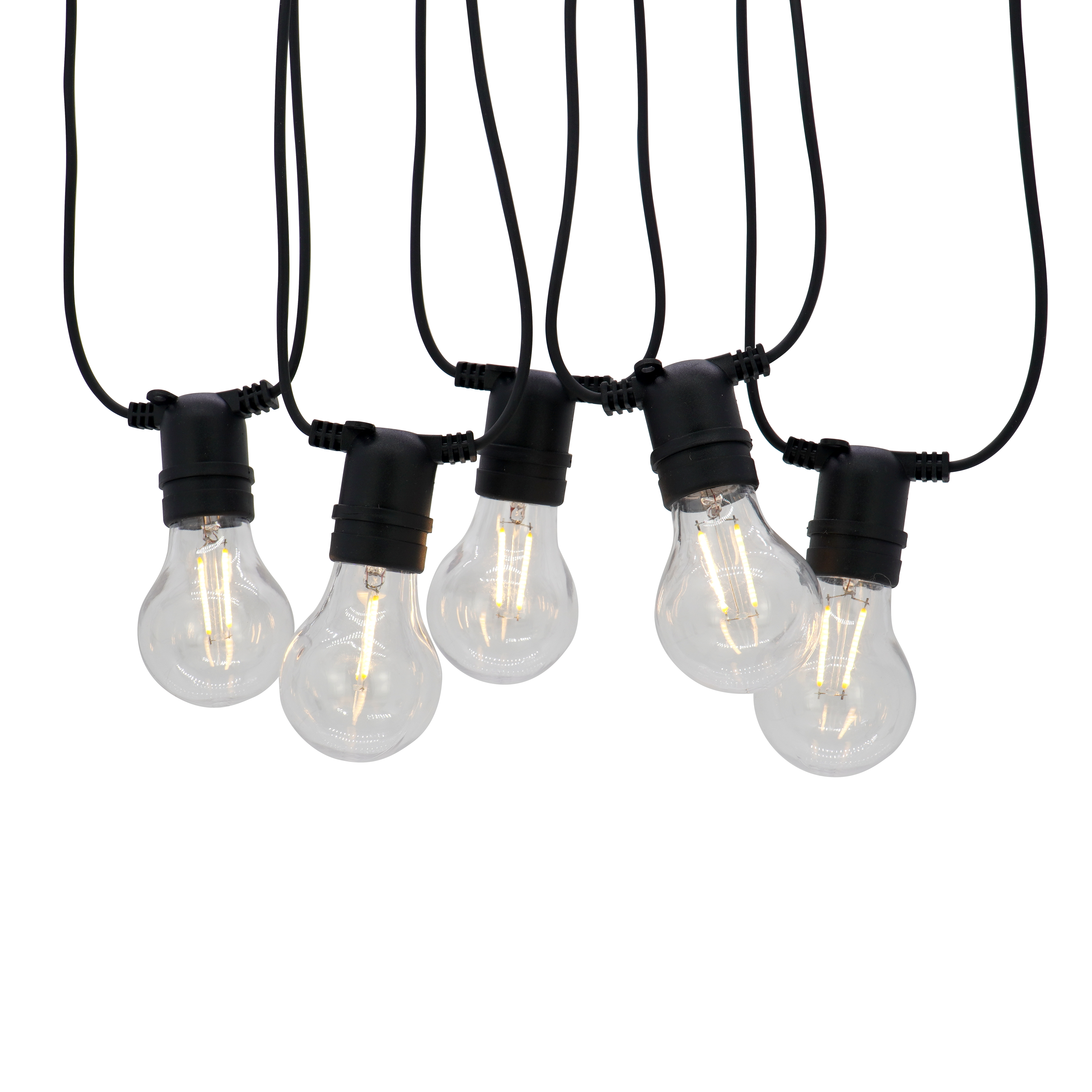 Girlanda solarna hybrydowa Minta 10 x 44 lm 5 m IP44 Inspire