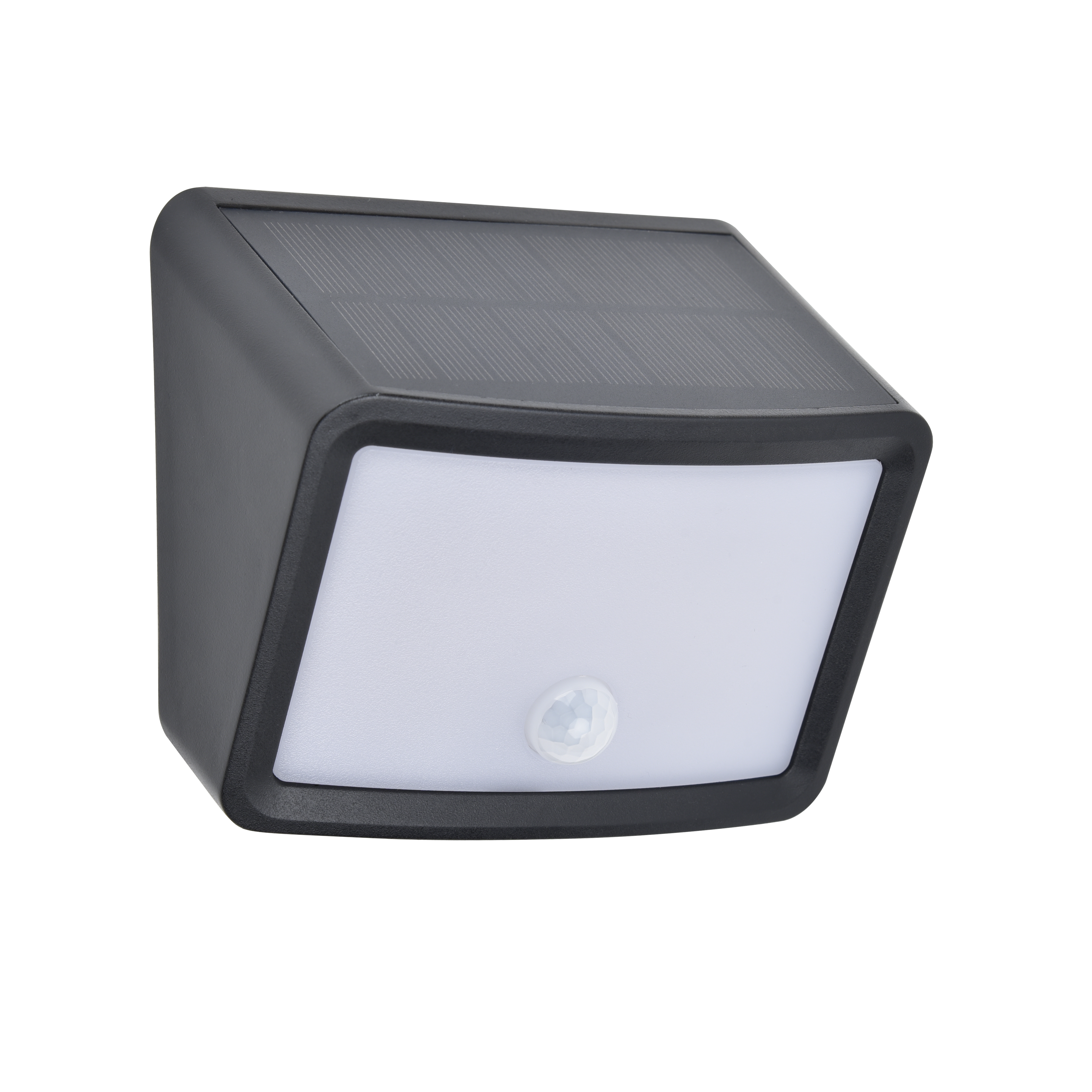 Kinkiet solarny Fano z czujnikiem ruchu LED 1000 lm barwa od ciepłej do zimnej czarny IP54 Inspire