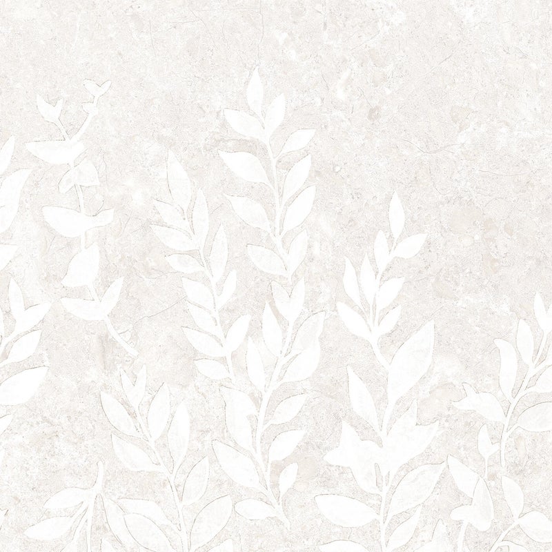 Glazura dekor 59.8x119.8 cm Jasmin Grey Leaves B Arte 1,43 m2 2 sztuki