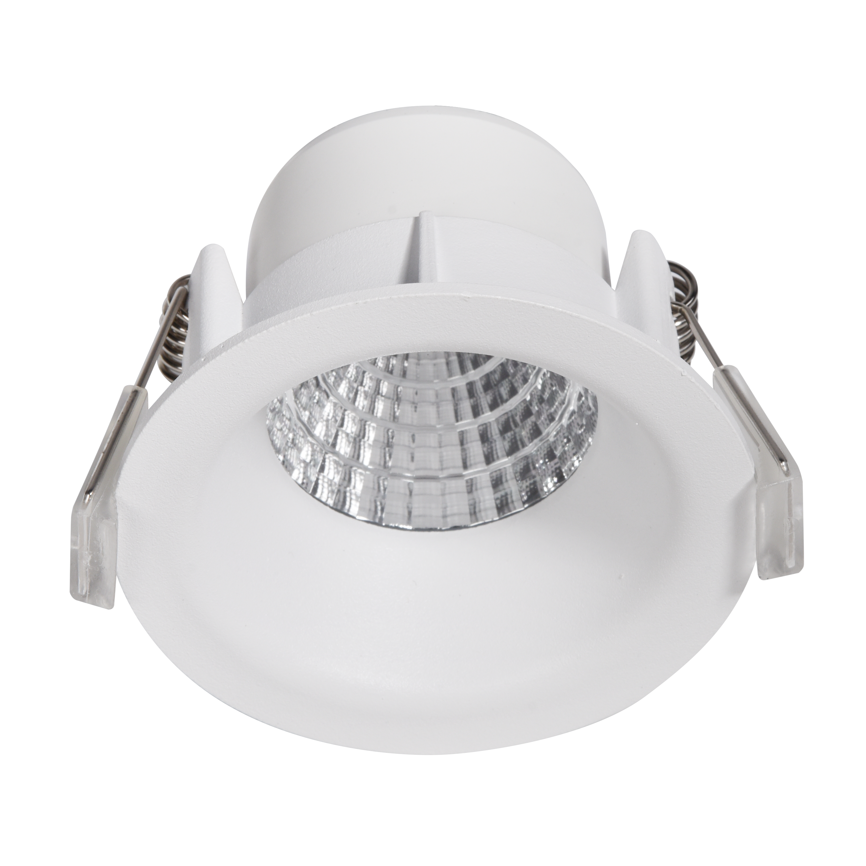 Oprawa wpuszczana Edolo LED 730 lm 5W barwa ciepła, neutralna, zimna 8.5 cm biała Inspire