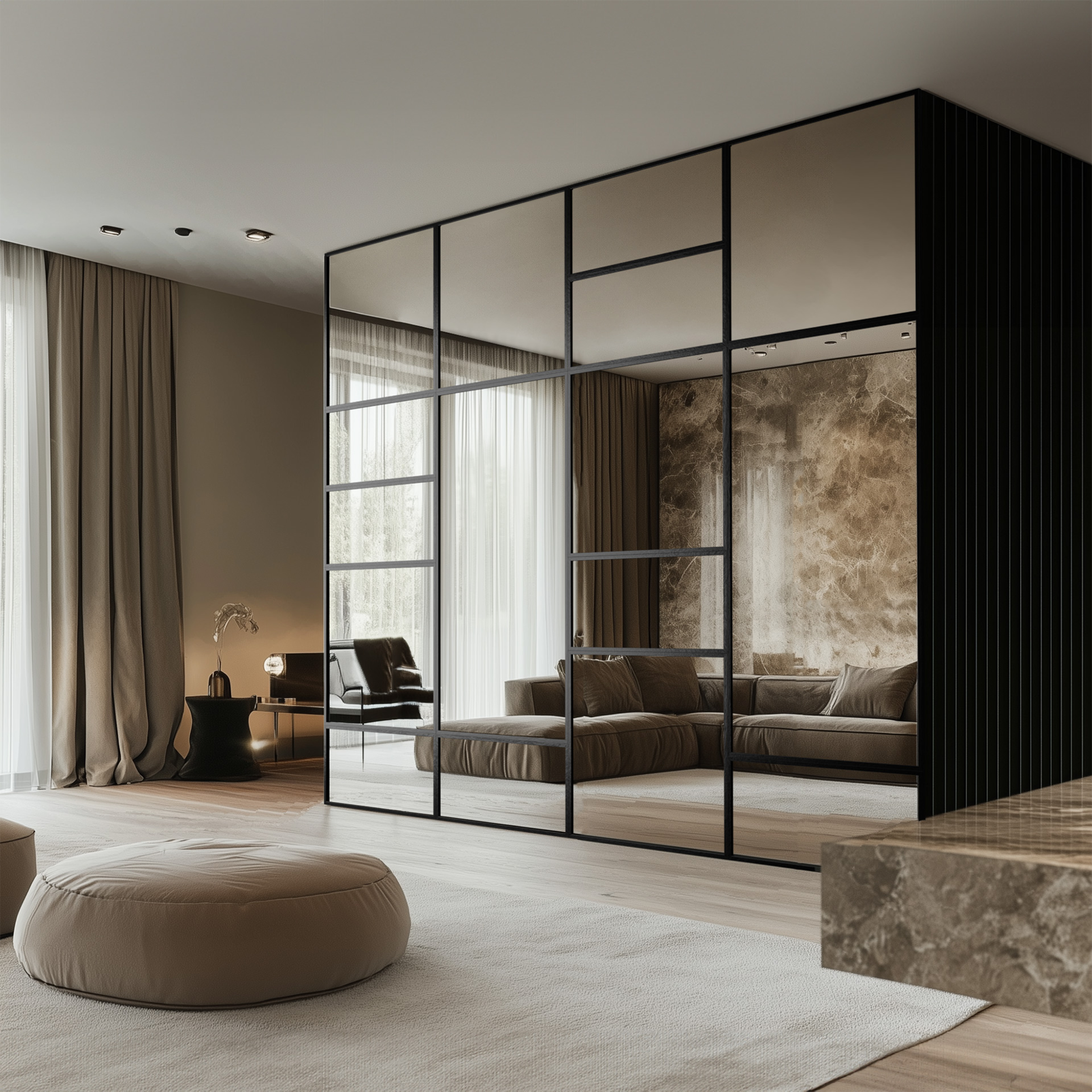 Panele lustrzane Styler 280x245 ANTARES