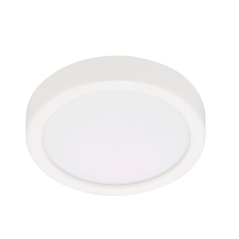 Oprawa natynkowa Sanoa LED 1000 lm 5.7W barwa od ciepłej do zimnej 12 cm biała IP44 Inspire