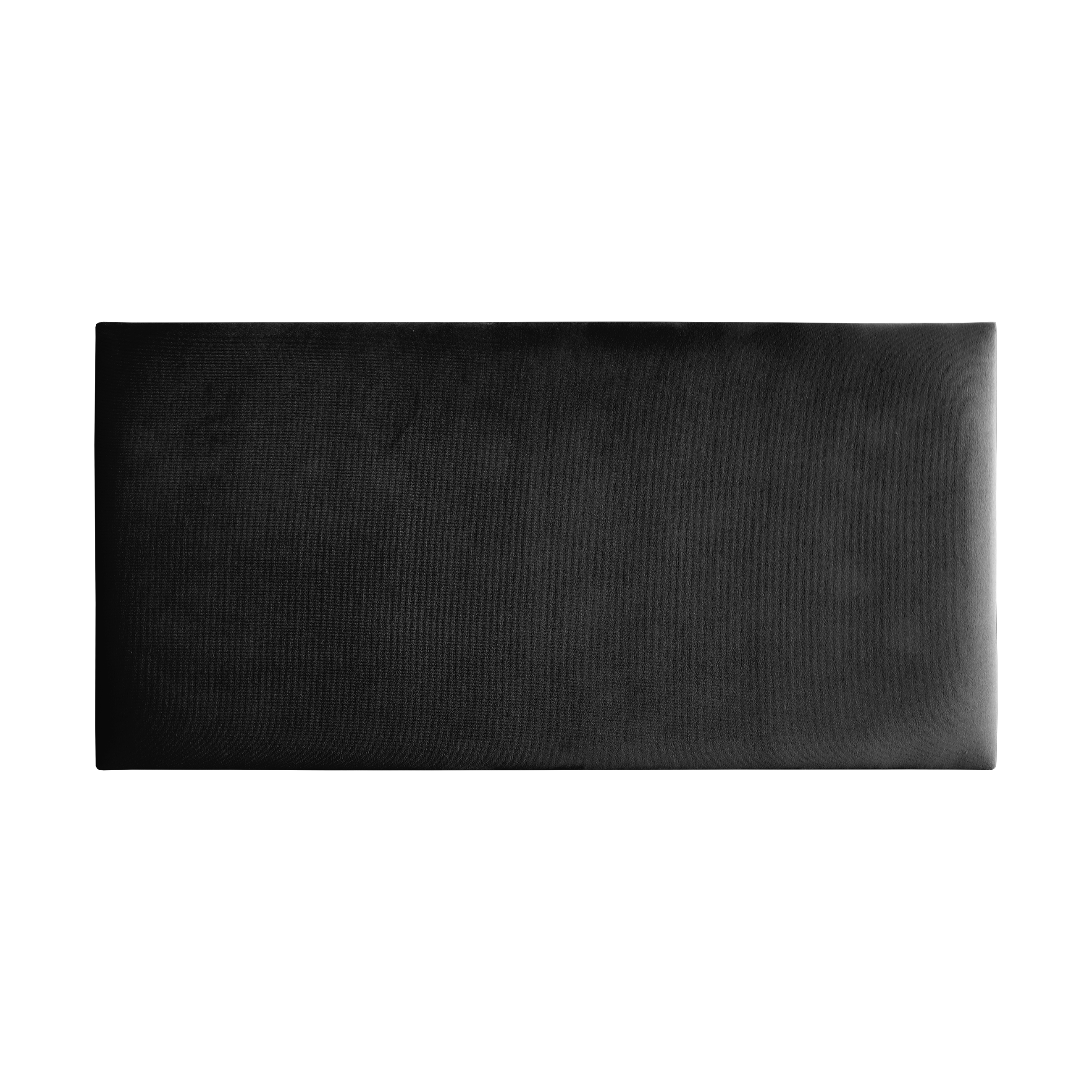 Panel tapicerowany 60x30 cm Slim prostokątny czarny RI100