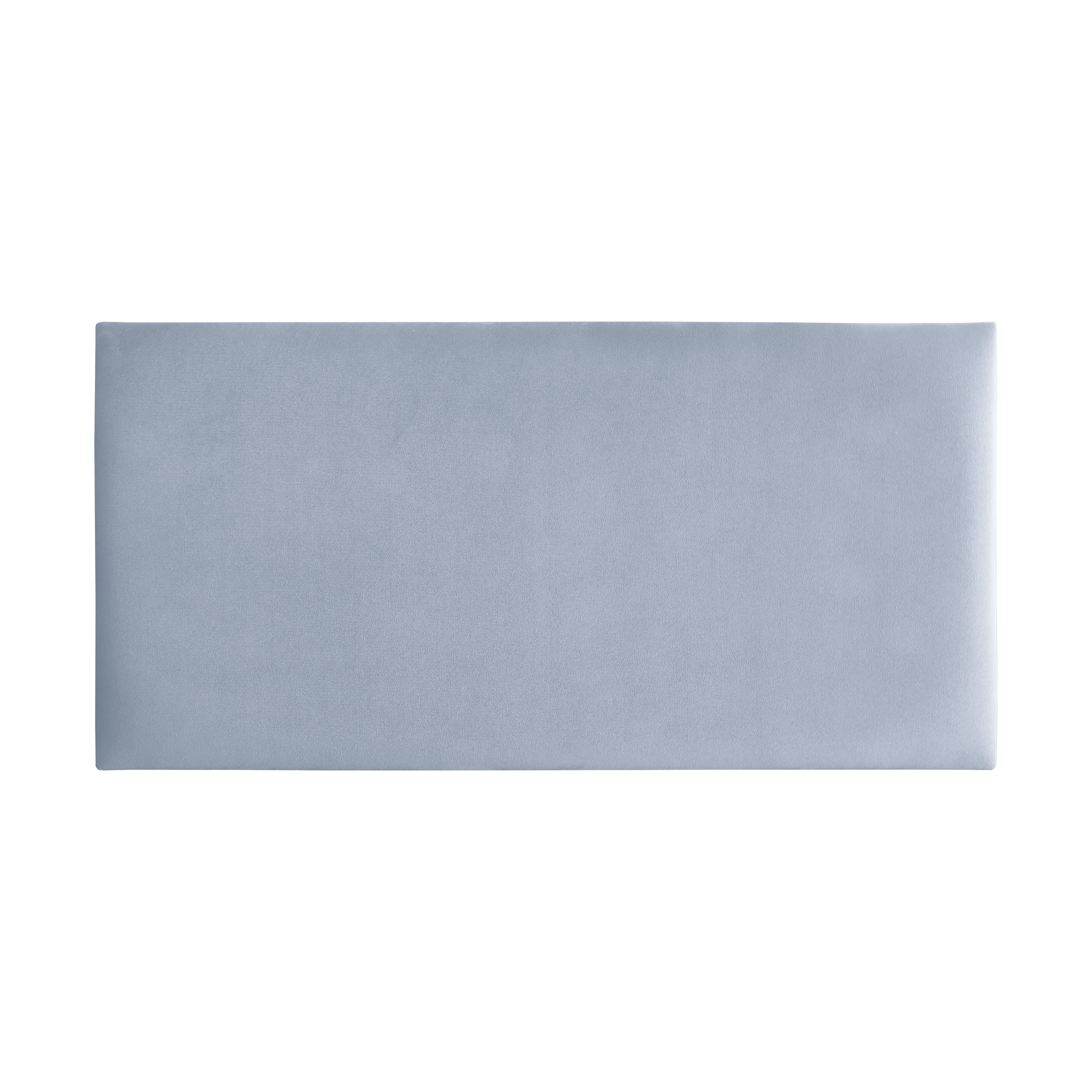 Panel tapicerowany 60x30 cm Slim prostokątny jasnoszary RI80