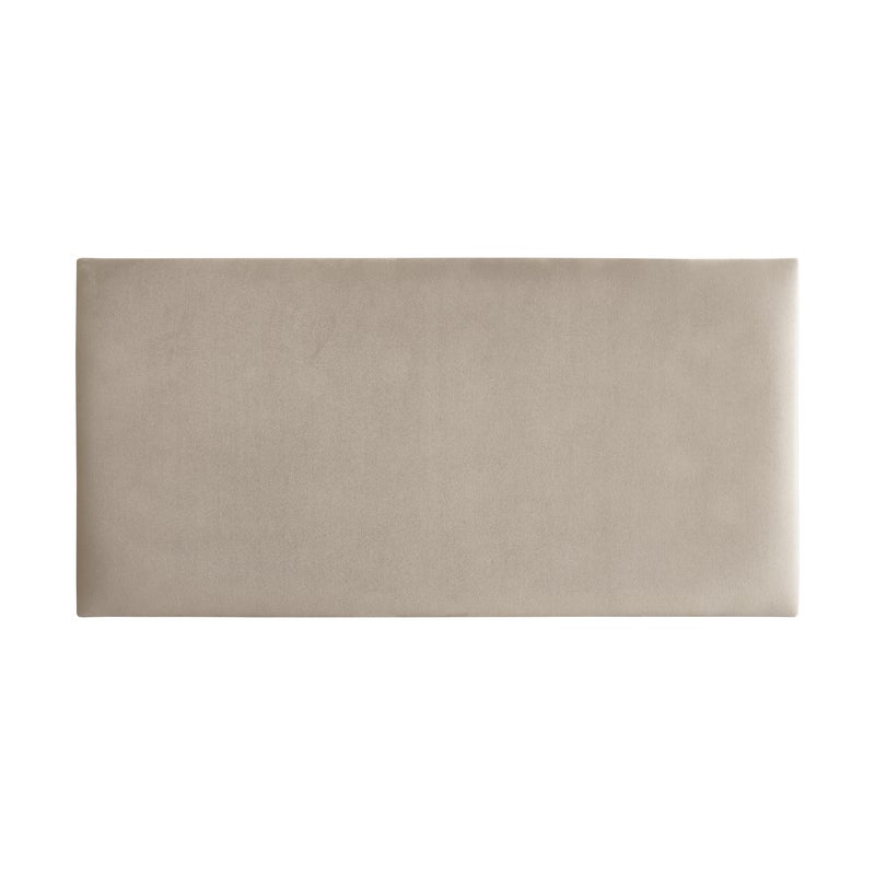 Panel tapicerowany 60x30 cm Slim prostokątny beżowy MV80