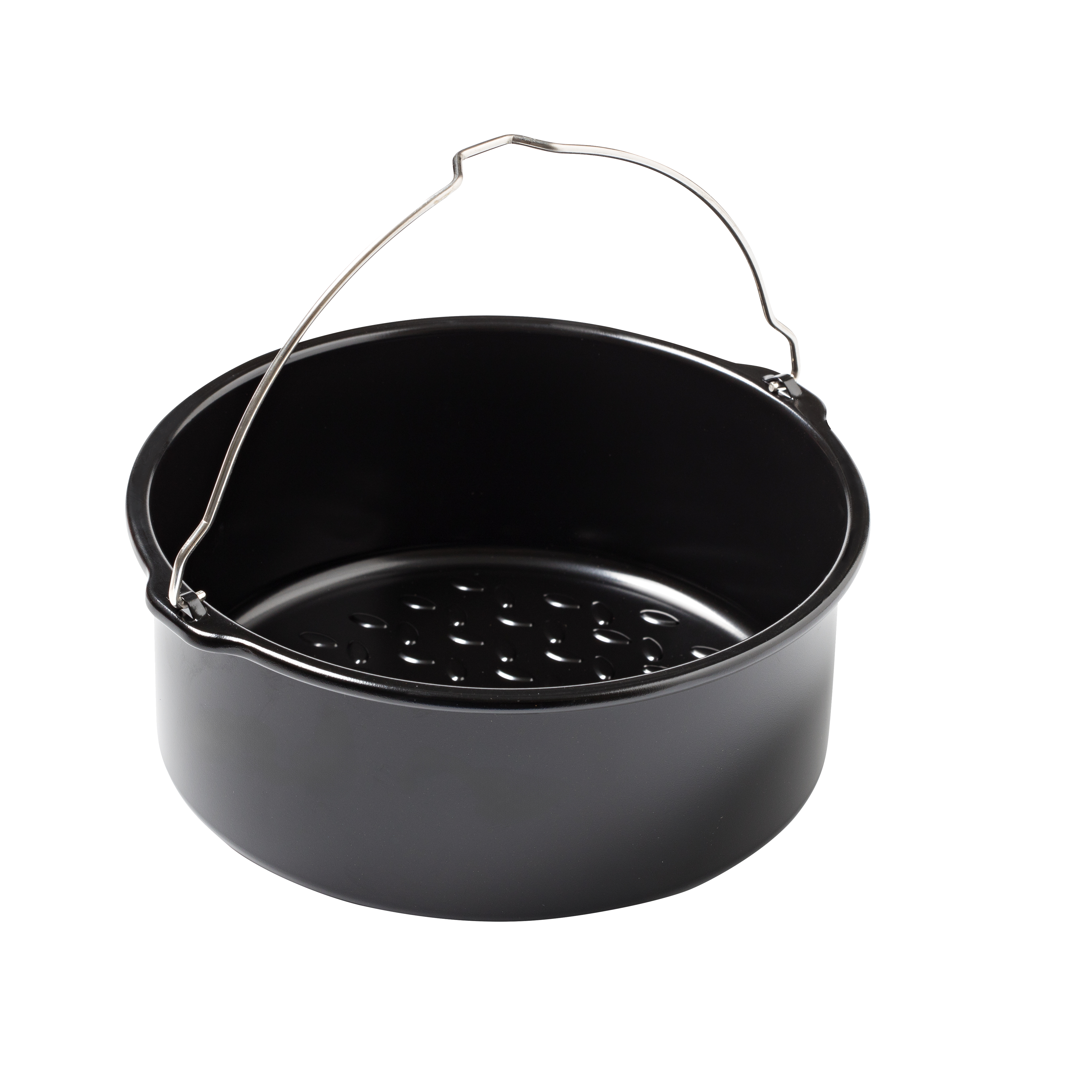 Koszyk z uchwytem Air Fryer 19x20x7.5 cm 1.9 l okrągły Pyrex