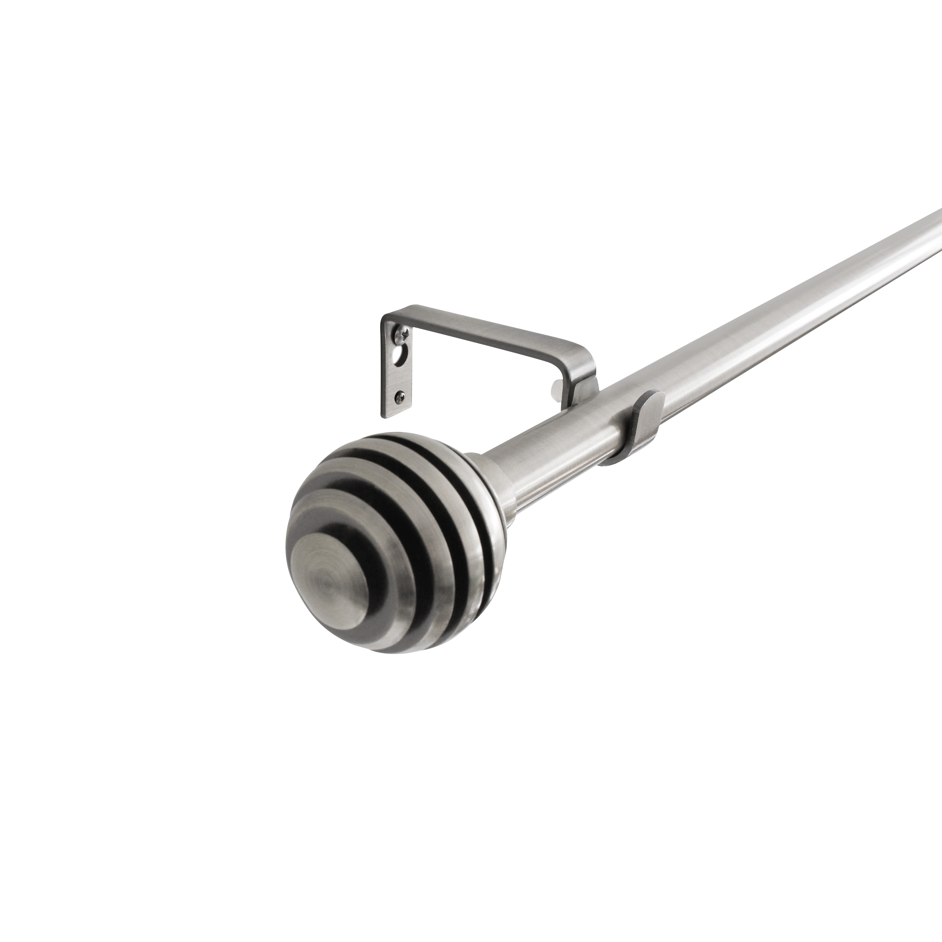Karnisz teleskopowy Elip 210-385 cm nikiel 16/19 mm Inspire