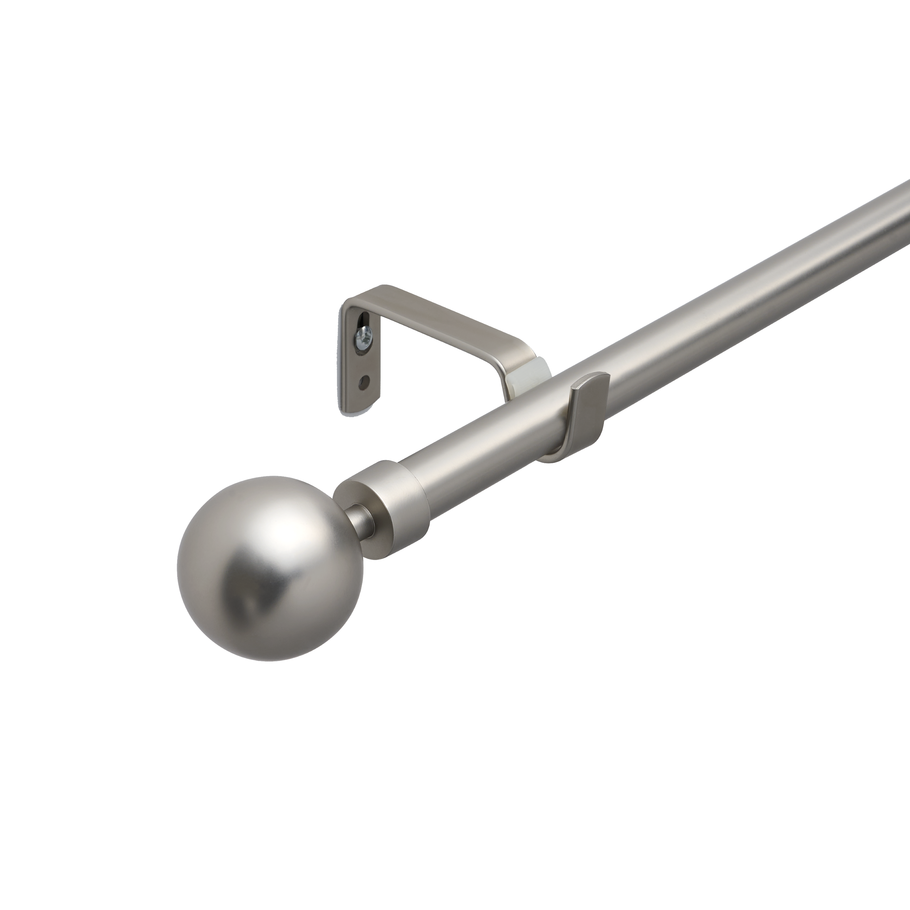 Karnisz teleskopowy pojedynczy Teles Ball 210-380 cm nikiel 16/19 mm Inspire