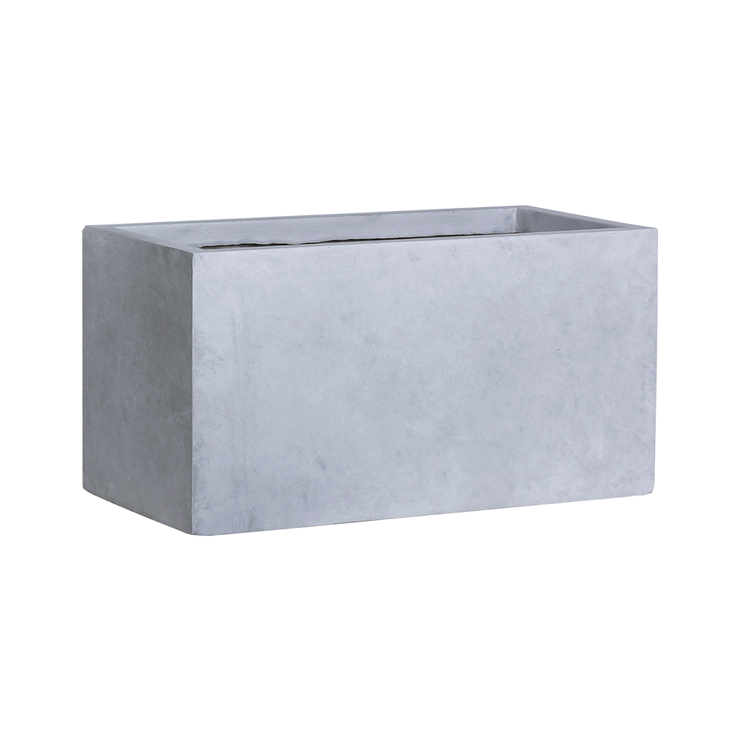 Doniczka geometryczna Grau imitacja betonu 37,5x79x37,5cm Esti&Esta