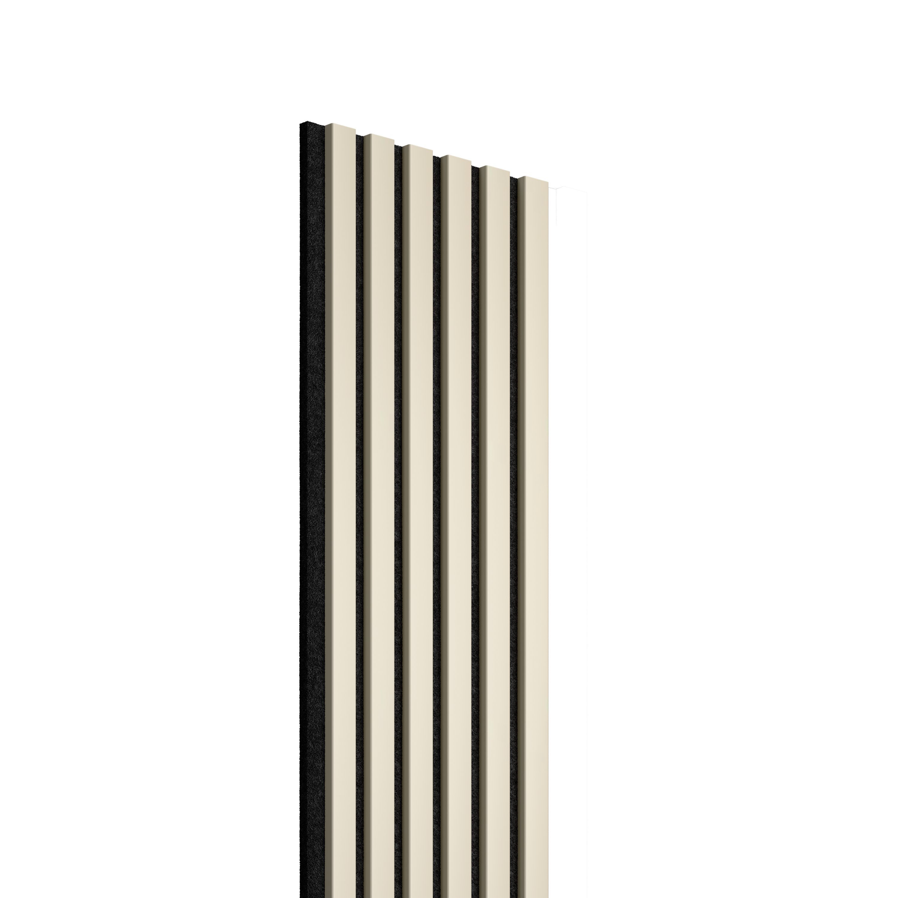 Panele ścienne 3D lamel na filcu 270x30 cm Kaszmir 6 lameli