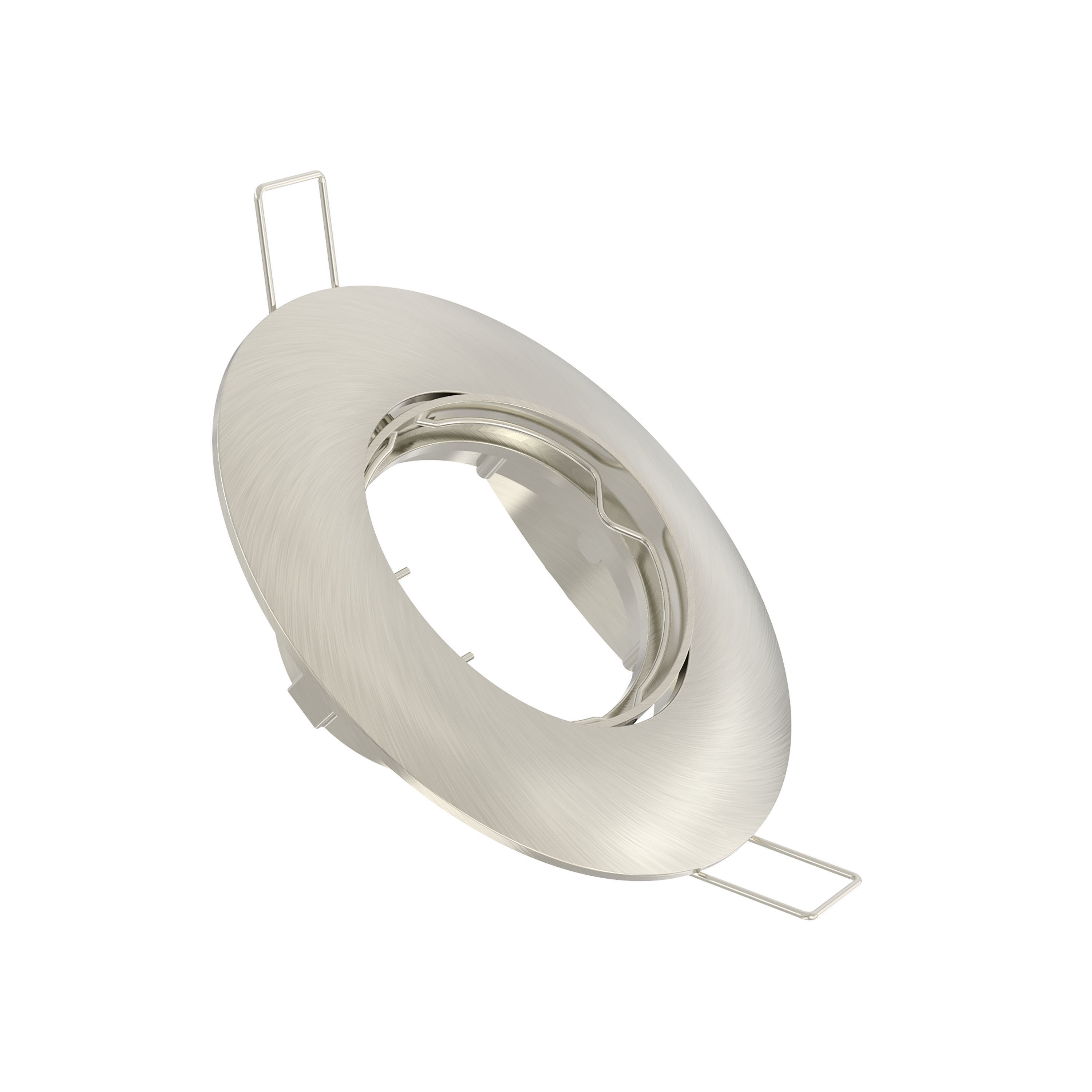 Pierścień podtynkowy Davia GU10 10.2 cm nikiel IP20 Inspire
