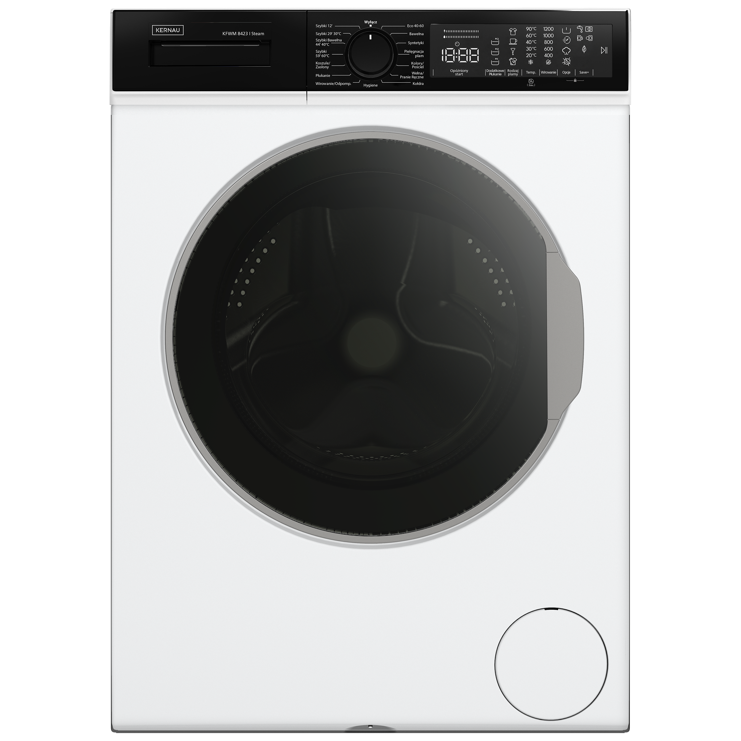 Pralka wolnostojąca KFWM 8423.1 I Steam Kernau