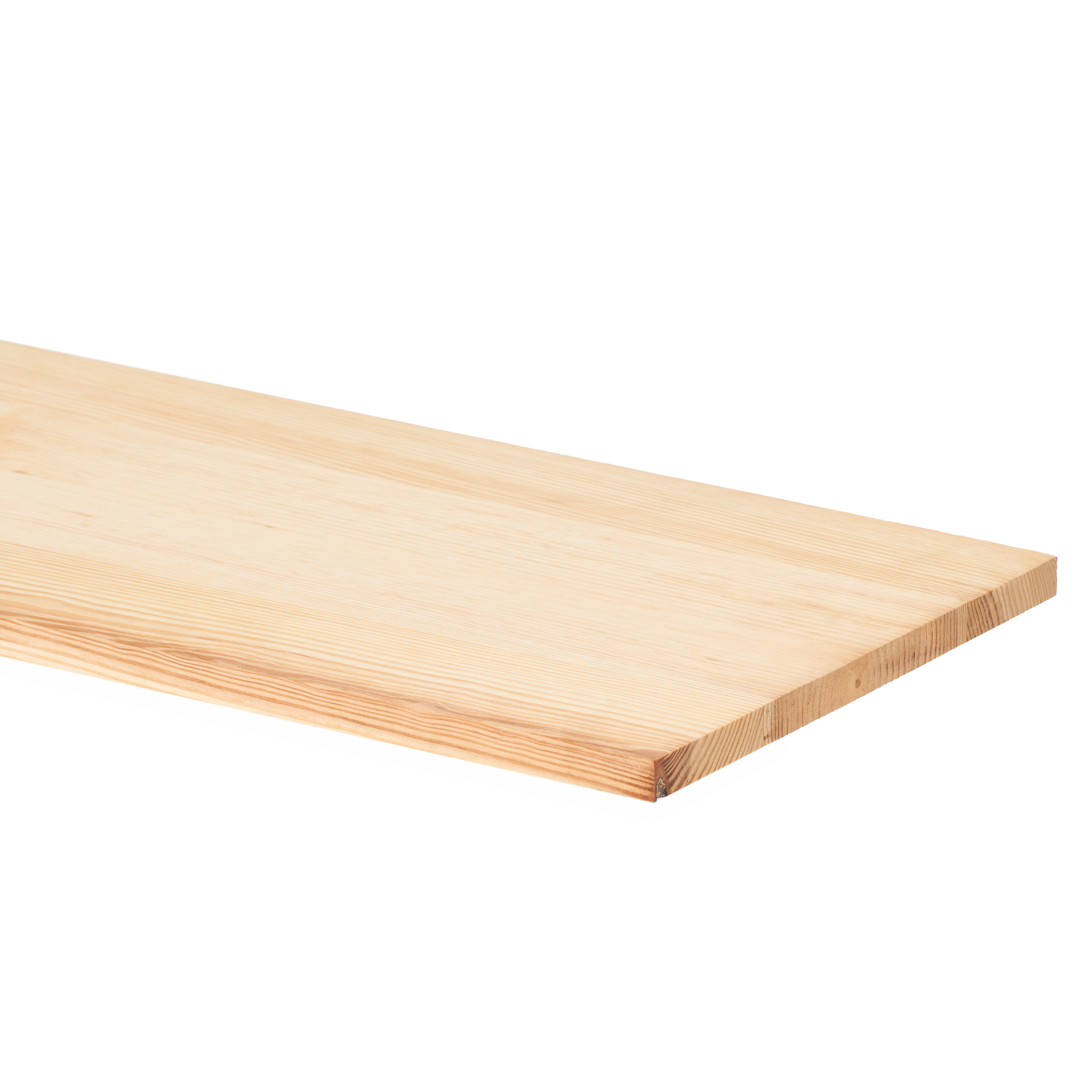 Półka ścienna 1.8x20x60 cm sosnowa sękata surowa klejona DETALIA