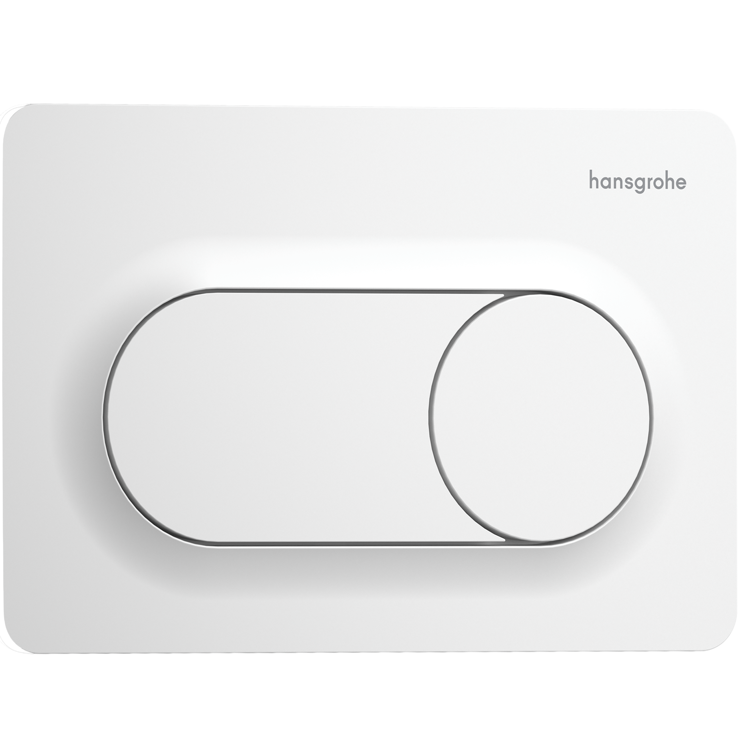 Przycisk spłukujący do stelaża iFrame Original S biały mat Hansgrohe