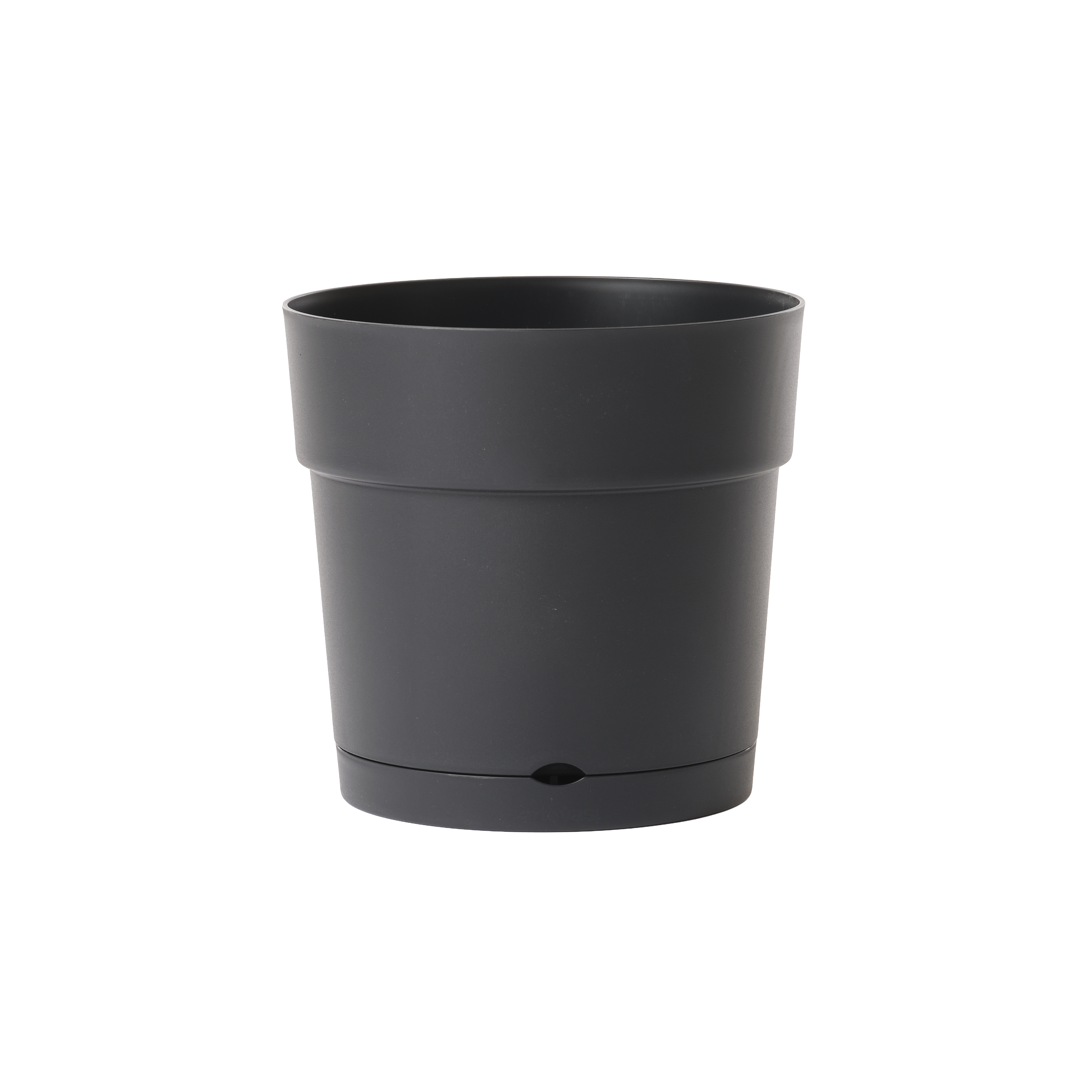 Donica z podstawką Piana szara 30cm Geolia