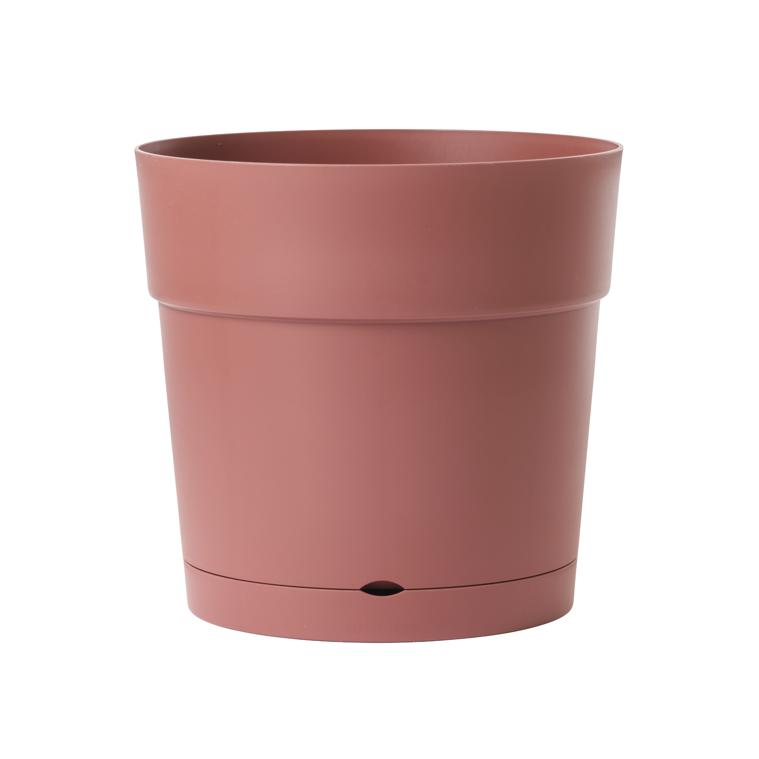 Donica z podstawką Piana czerwona 40cm Geolia