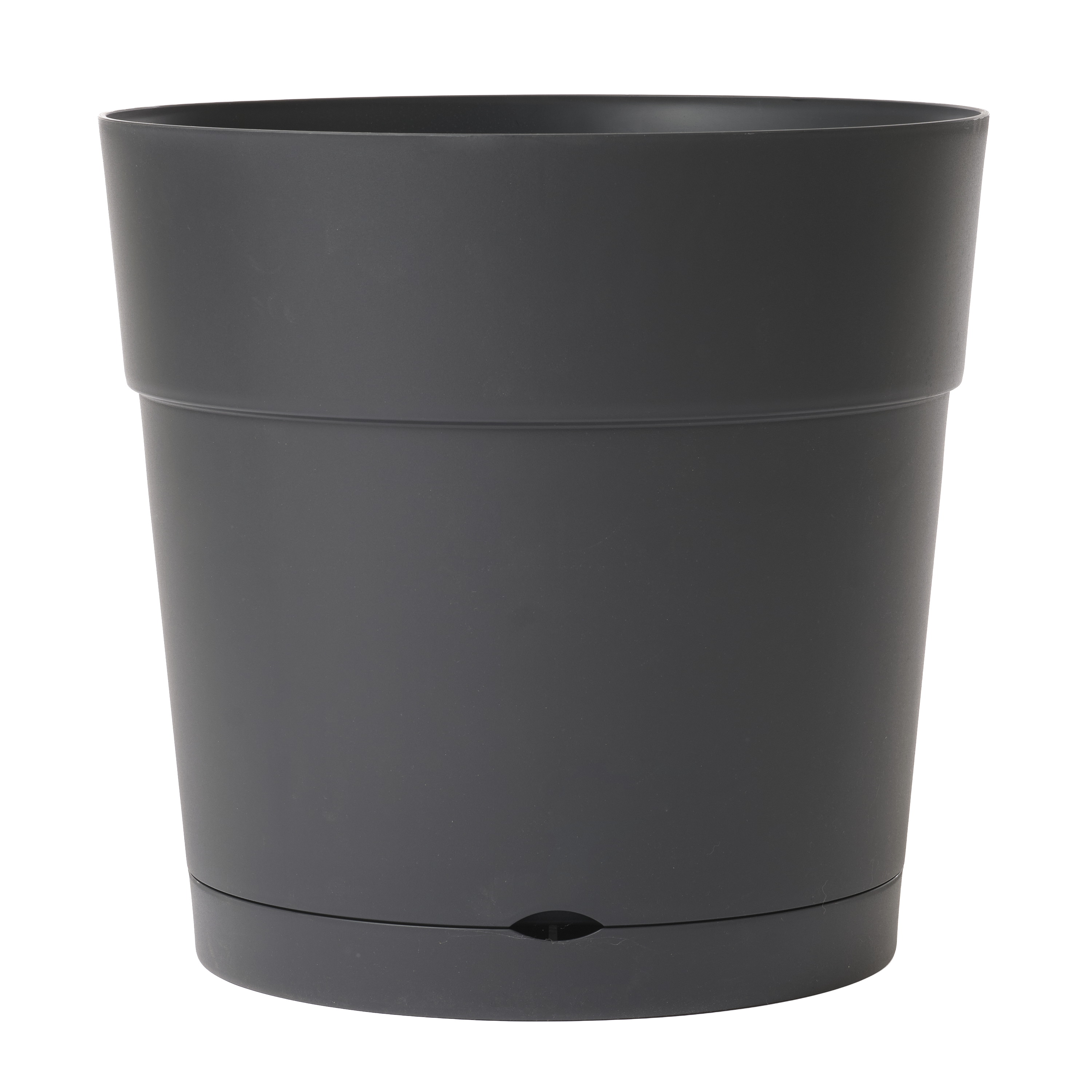 Donica z podstawką Piana szara 50cm Geolia