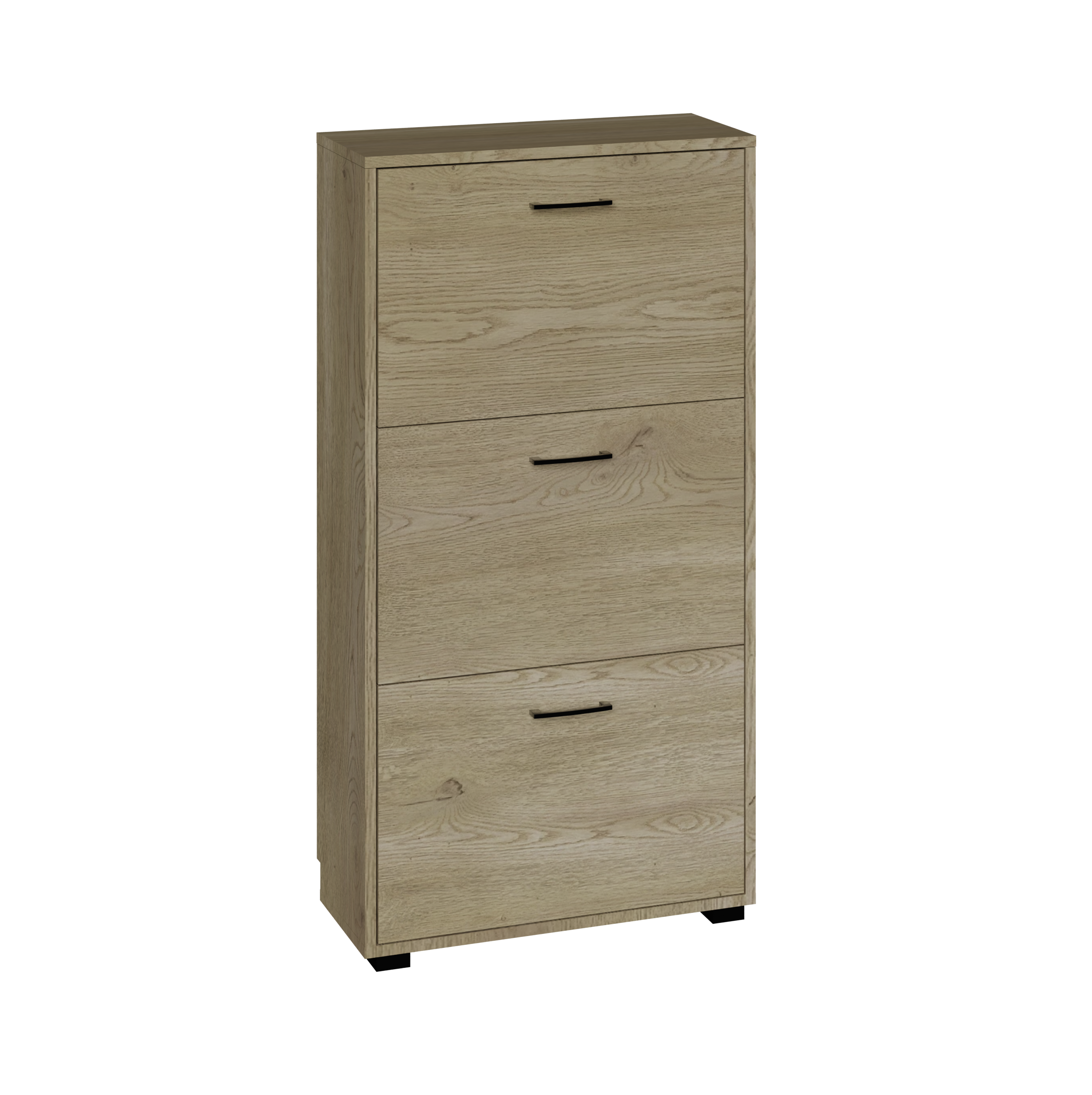 Szafa na buty brązowa Dąb Cremona 60 x 25 x 113 cm