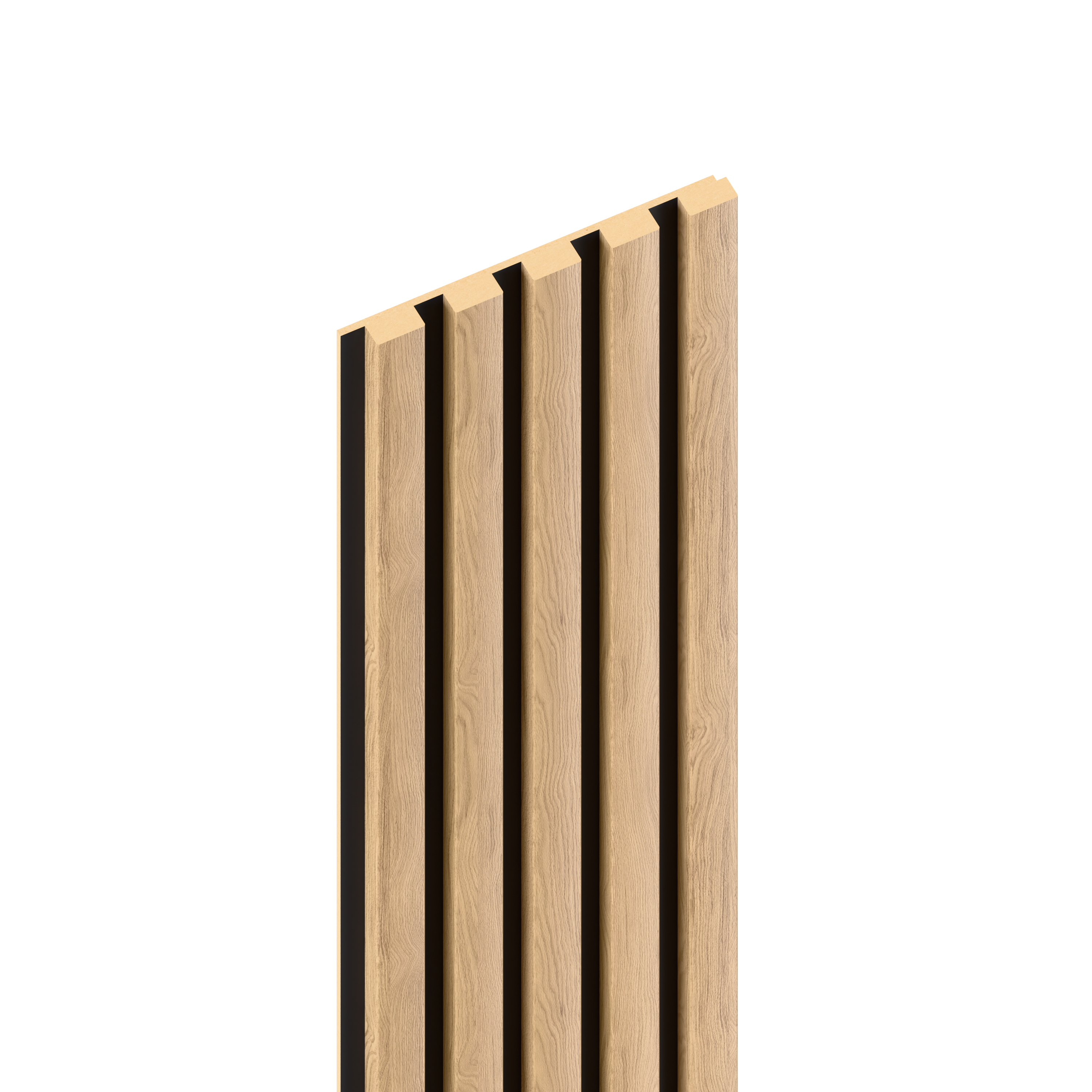Panele ścienne 3D lamel na filcu 270x15 cm Dąb 5 lameli