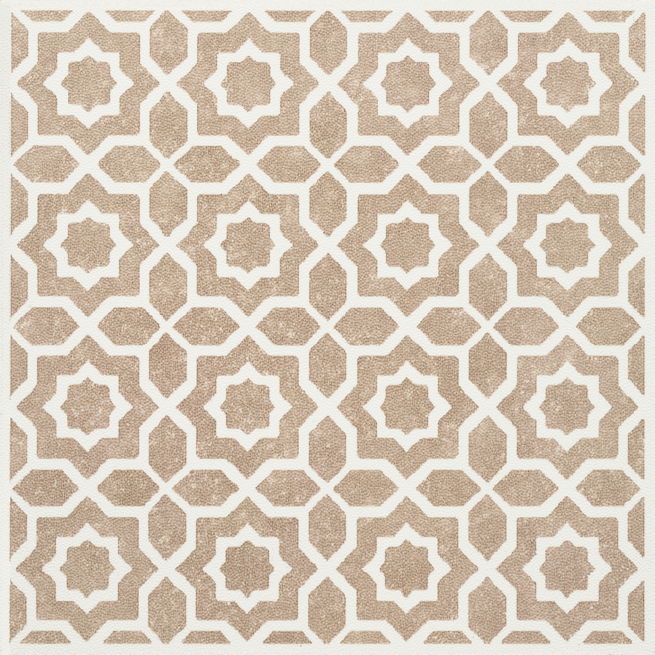 Samoprzylepne płytki ścienne Lina Beige beżowe 15 x 15 cm 6 szt.