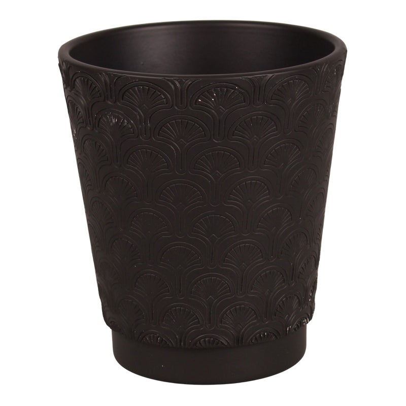 Osłonka ceramiczna do storczyka Peacock na doniczkę 13 cm antracyt Cermax