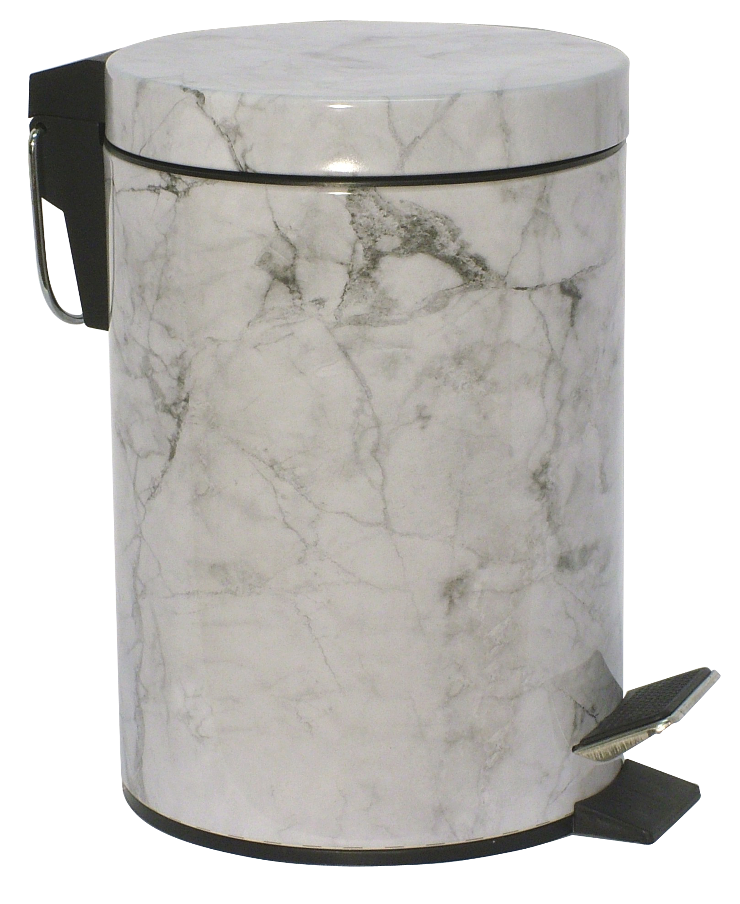 Kosz na śmieci łazienkowy Marble 3l marmur Ba-De