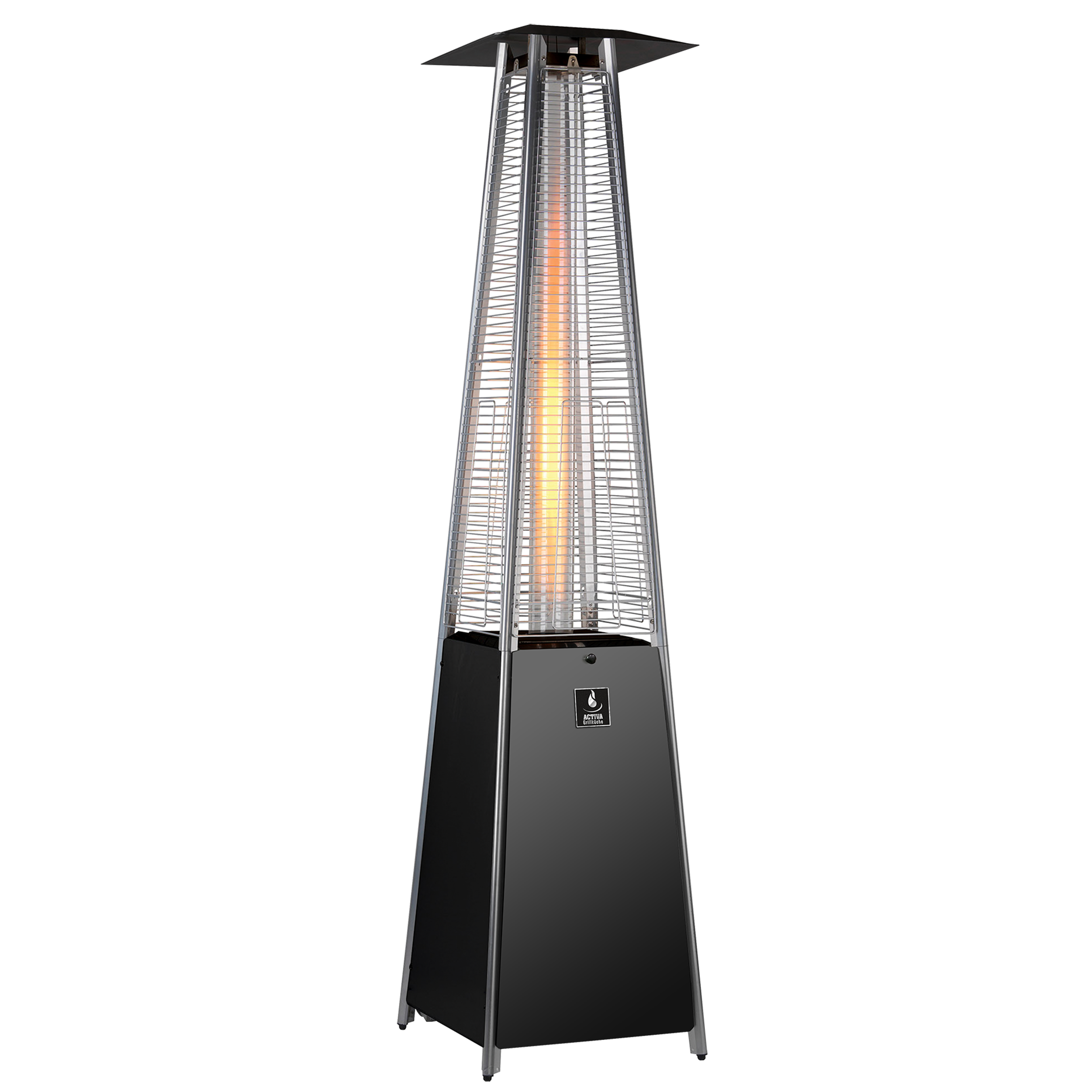 Ogrodowy ogrzewacz powietrza gazowy Piramida 13.2 kW 35 m2 Activa