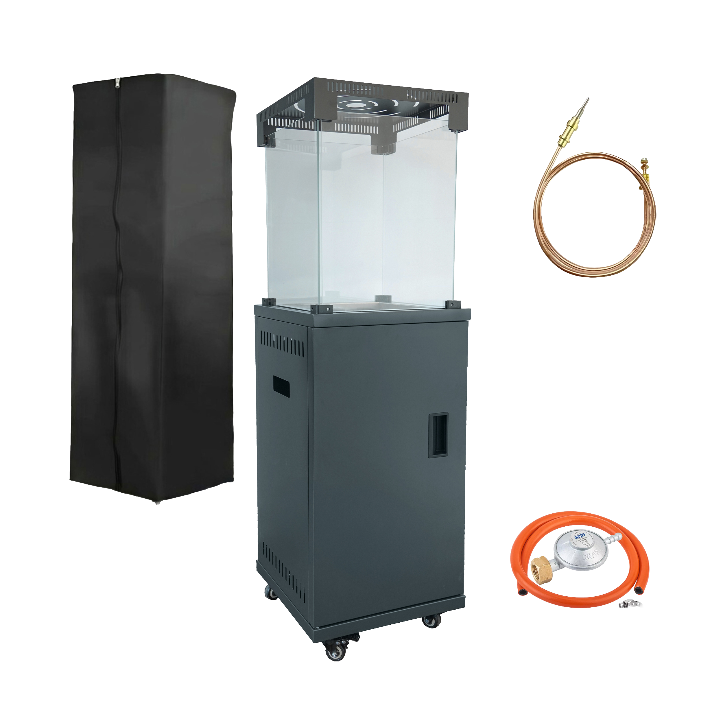 Ogrodowy ogrzewacz powietrza gazowy 11kW 10m2 Esti&Esta