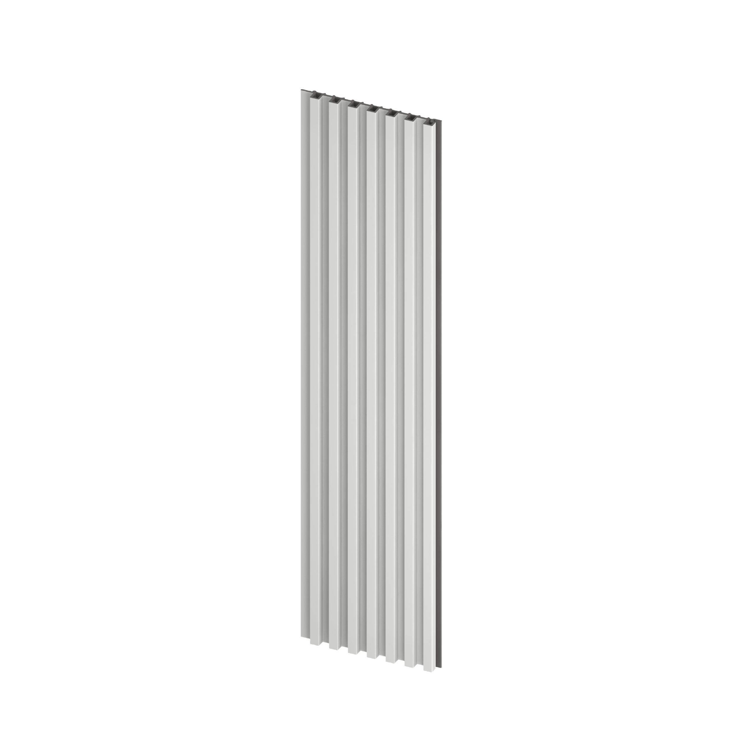 Panele modułowe ścienne 3D lamele 265x14.8 cm S Soft White 7 lameli