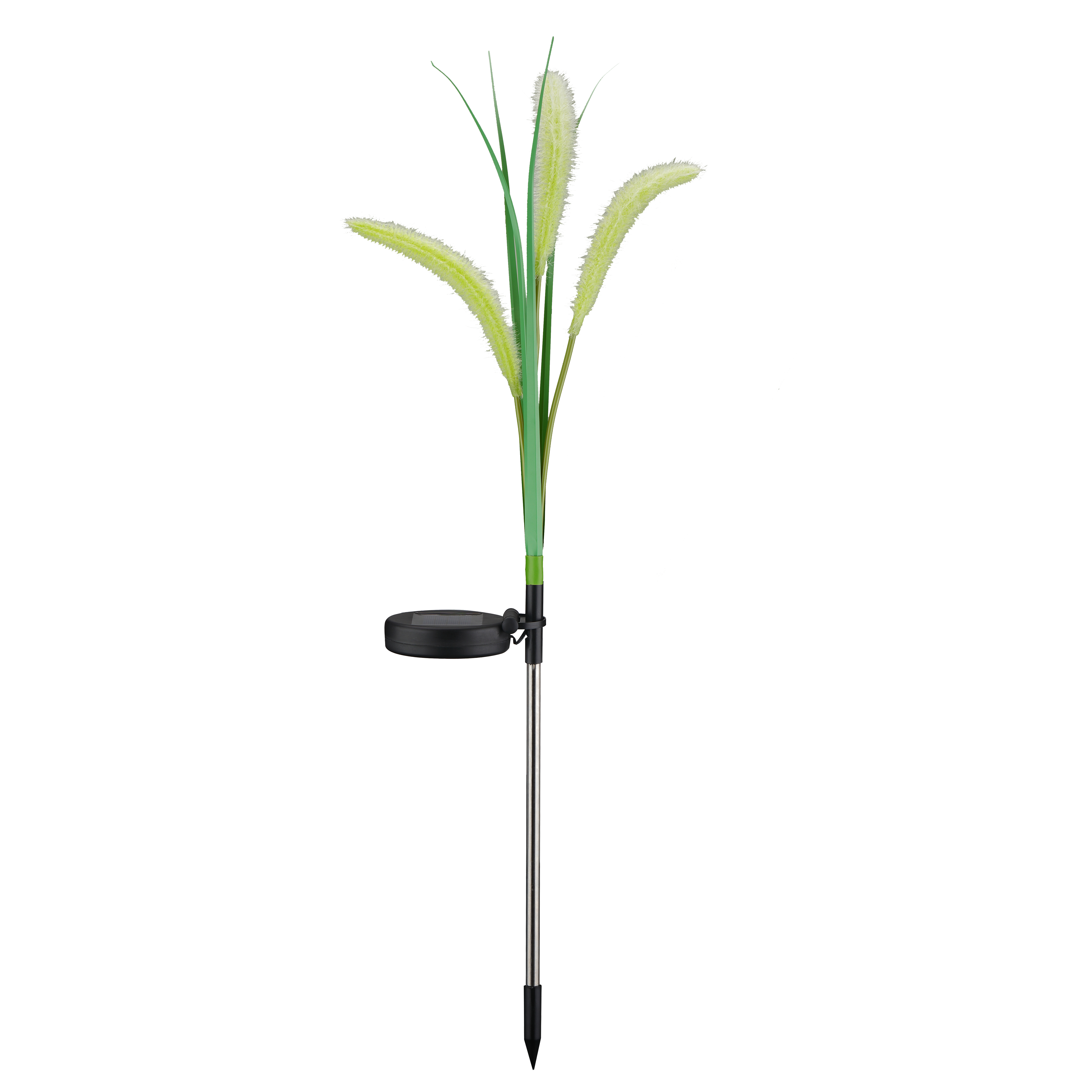 Lampa solarna wbijana Flora LED IP44 zielona Goldlux